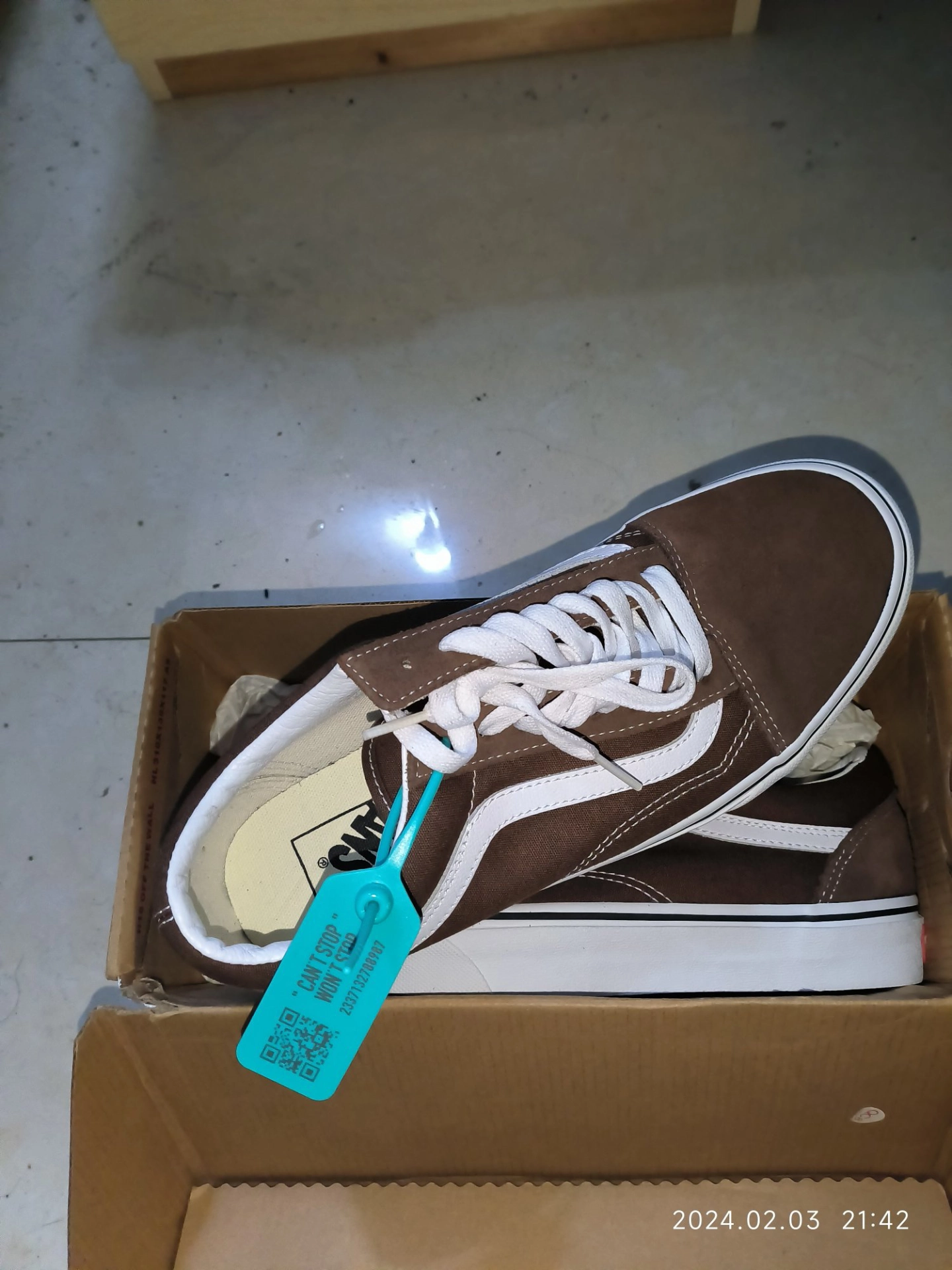 custom review-Vans Old Skool Collection Низкие Кроссовки для Скейтбординга Унисекс Коричневые