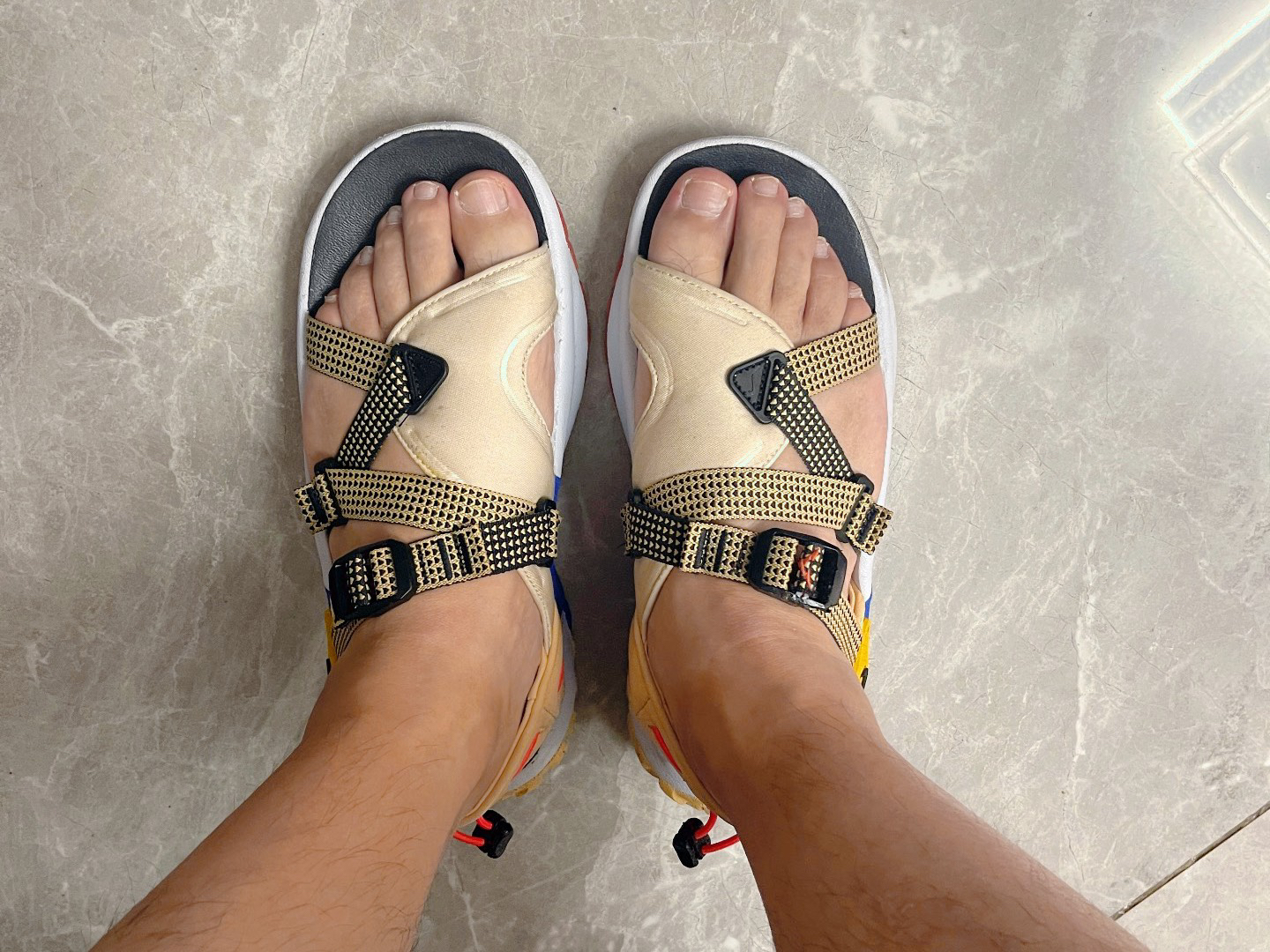 custom review-Nike Oneonta Сандалии Пляжные сандалии Женские Коричнево-синие