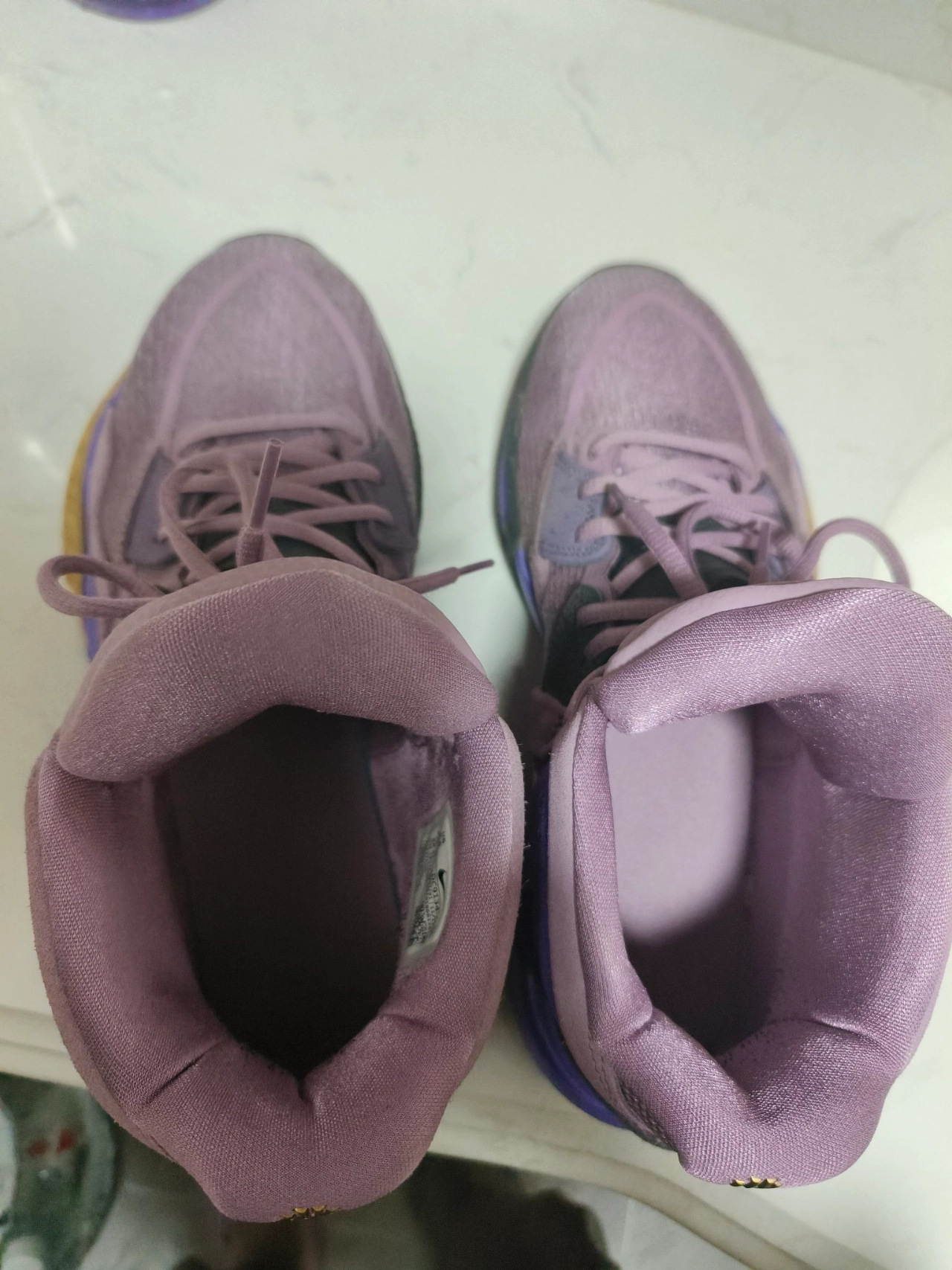 custom review-Nike Kyrie 8 Infinity EP 'Вселенная' Kyrie 8 Universe MID Баскетбольные кроссовки Unisex Фиолетовый Азиатская версия