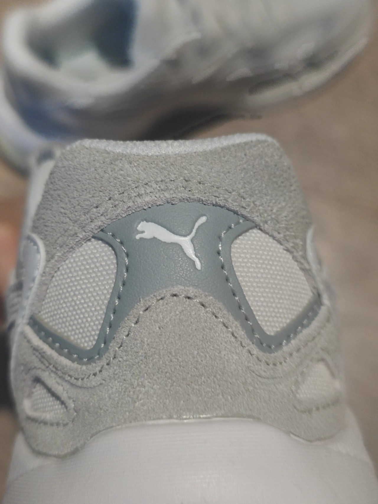 custom review-PUMA Tevaris Nitro Износостойкий Дышащий Покрытие Низкий Топ Casual Унисекс Серый