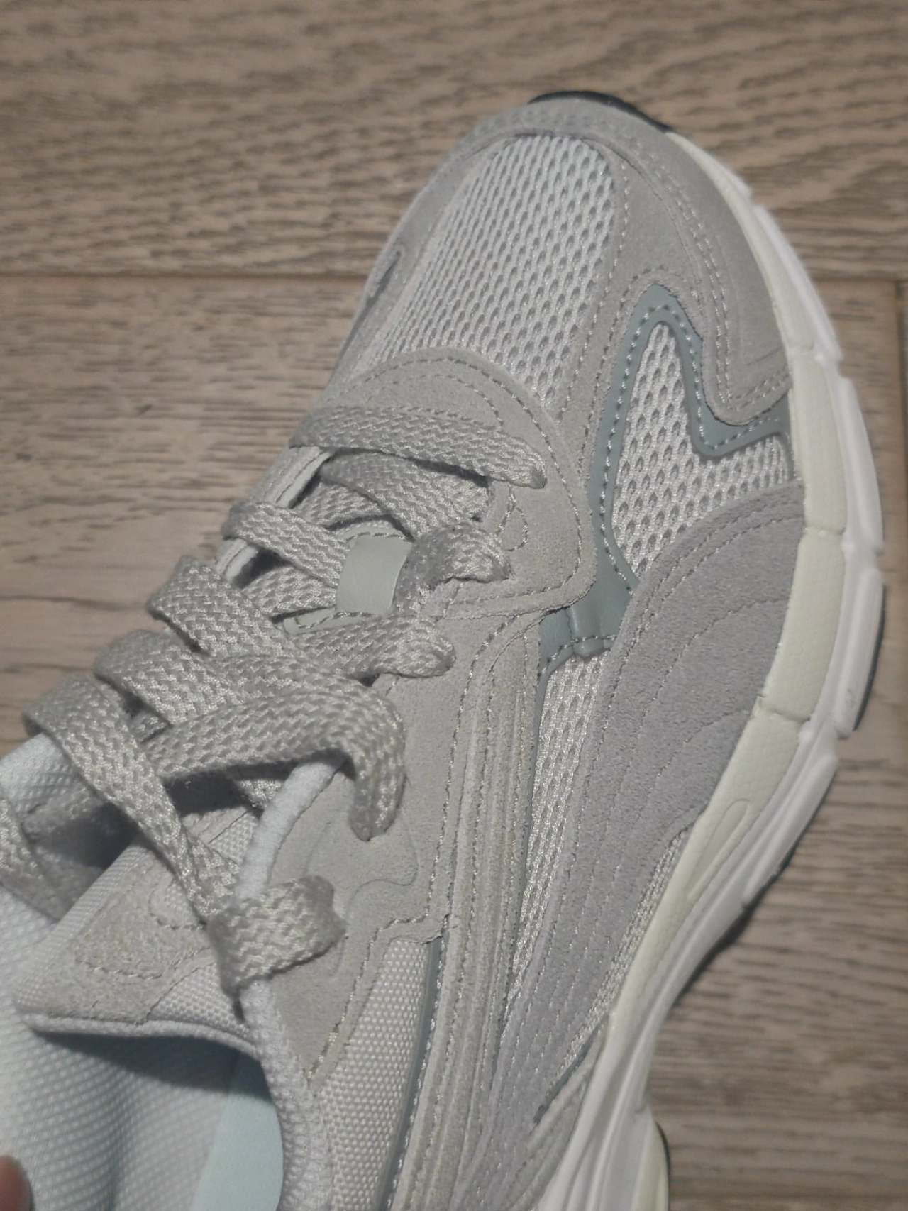 custom review-PUMA Tevaris Nitro Износостойкий Дышащий Покрытие Низкий Топ Casual Унисекс Серый