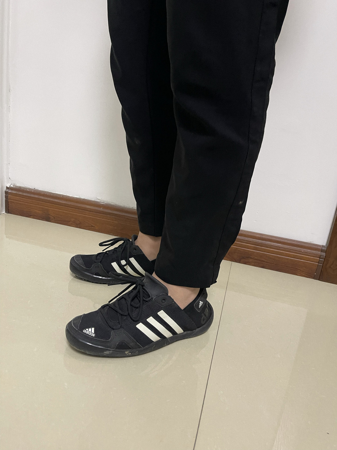 custom review-adidas Terrex Daroga Два 13 HEAT.RDY Устойчивый к истиранию Дышащий Сцепление Низкий Топ На открытом воздухе Функциональный Унисекс Черный