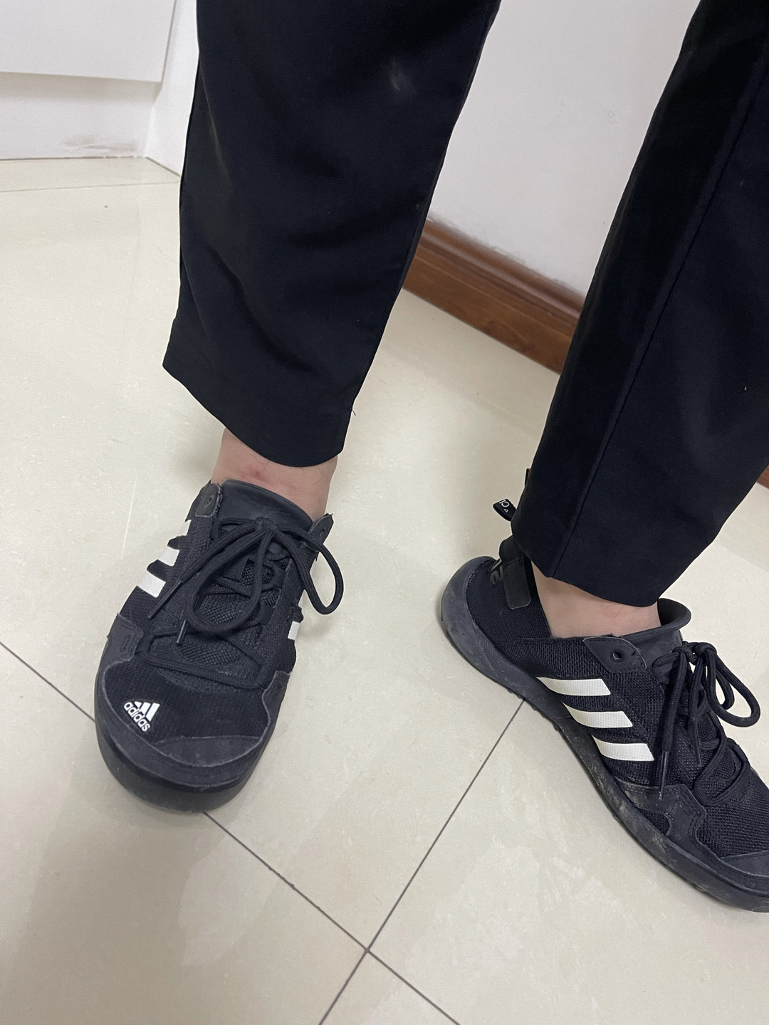 custom review-adidas Terrex Daroga Два 13 HEAT.RDY Устойчивый к истиранию Дышащий Сцепление Низкий Топ На открытом воздухе Функциональный Унисекс Черный