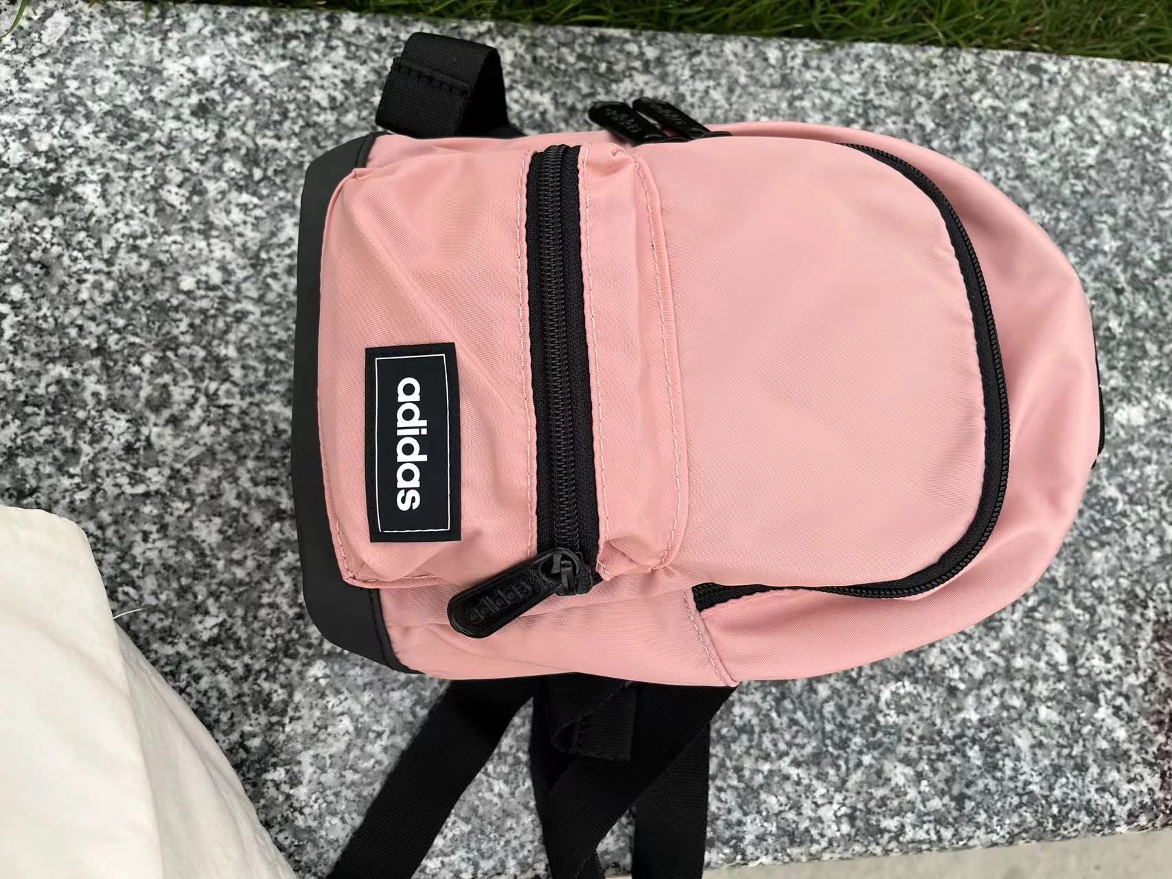 custom review-ADIDAS NEO Adidas Переработанный полиамид Рюкзак Мини Унисекс Вишневый цветок Розовый