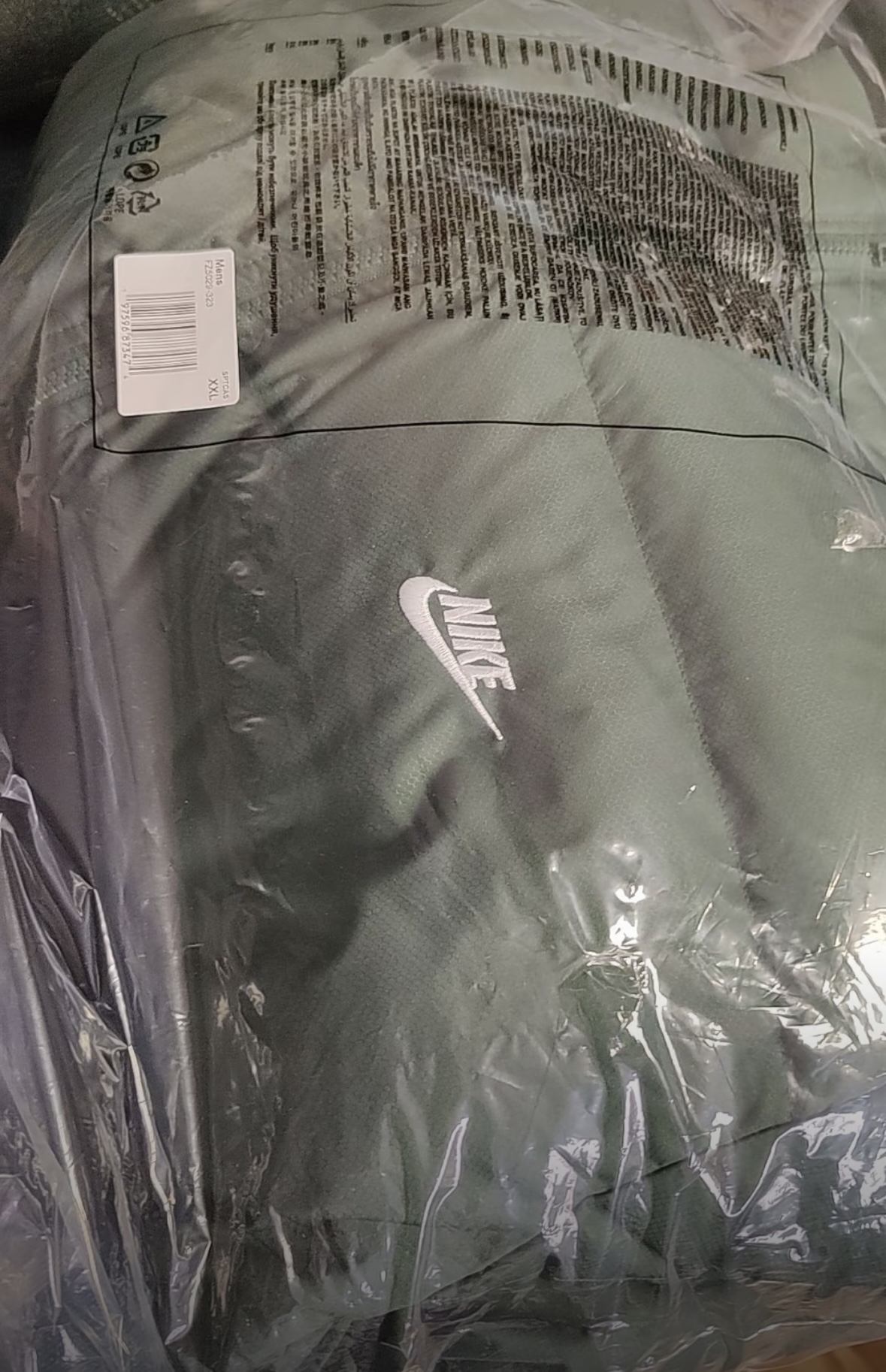 custom review-nike ClubTherma Thermal Down Jacket Men Iron Gray White nike ClubTherma Терапия Пуховик Мужской Железо Серый Белый