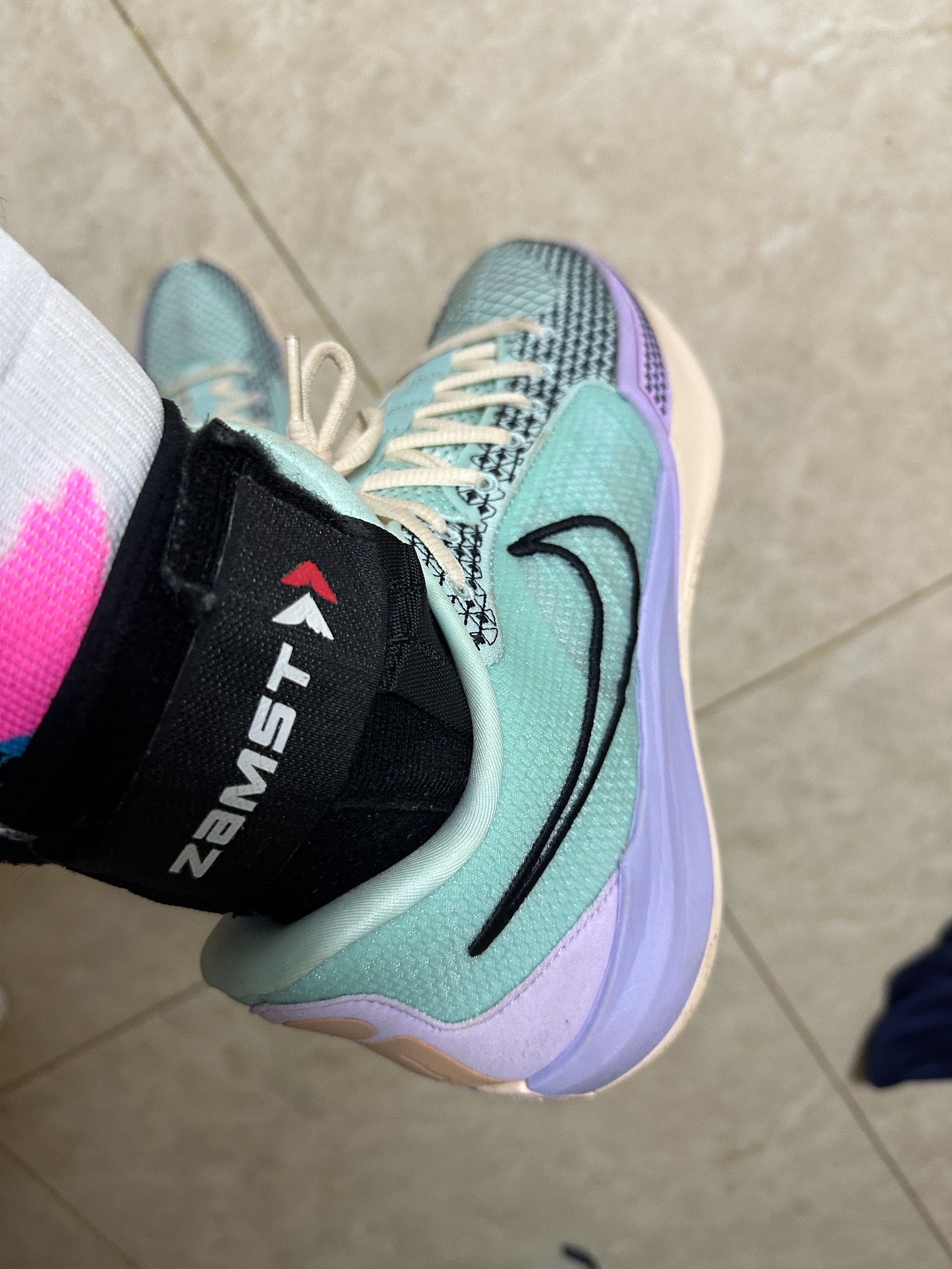 custom review-nike Sabrina 1 Slip Resistant Abrasion Resistant Low Топ Баскетбольные кроссовки Women's Silver Зеленый Азиатский Версия