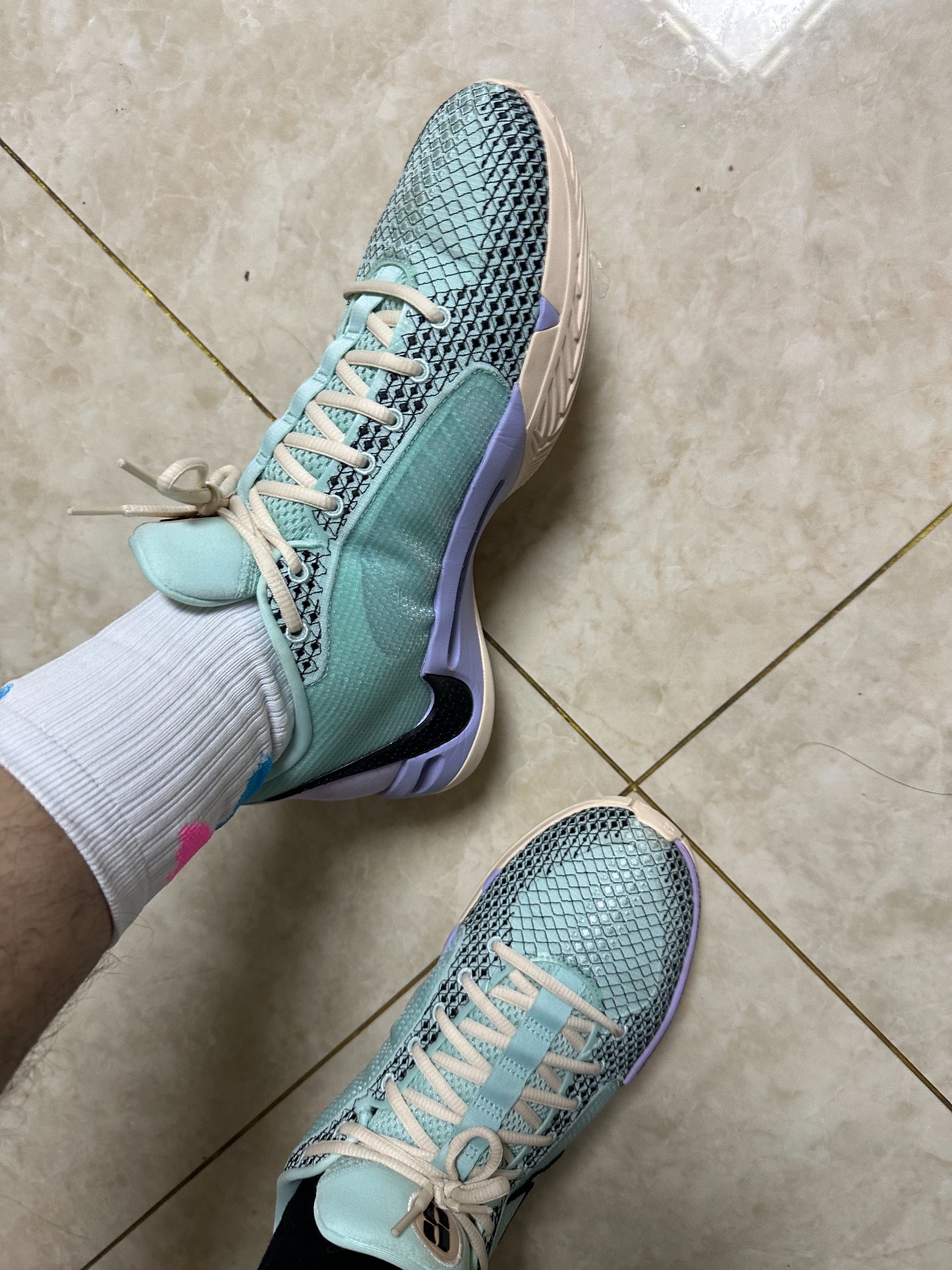 custom review-nike Sabrina 1 Slip Resistant Abrasion Resistant Low Топ Баскетбольные кроссовки Women's Silver Зеленый Азиатский Версия