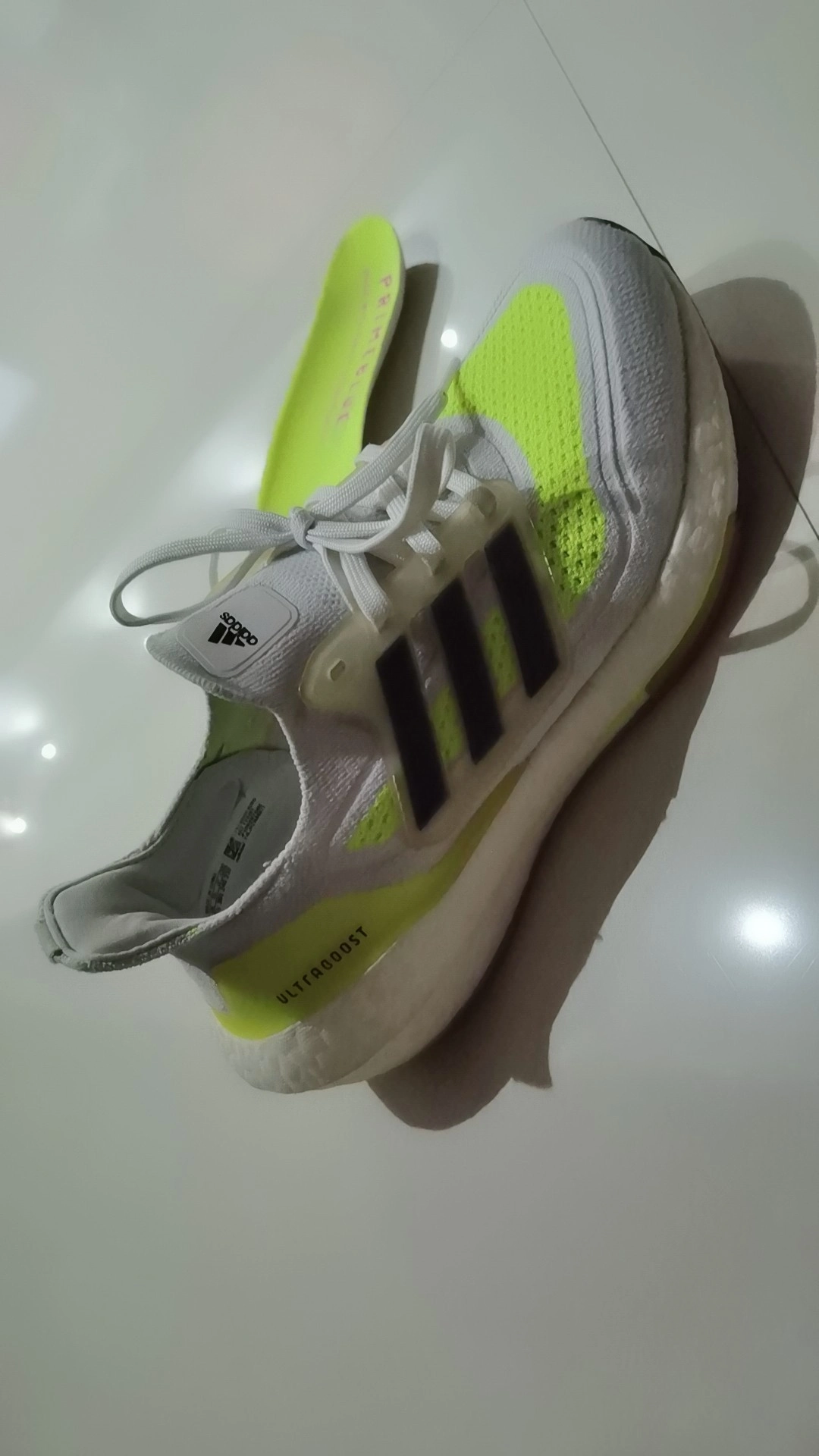 custom review-Adidas Ultraboost 21 Комфортная ткань Амортизация Противоскользящие Легкие Низкие кеды Беговые кроссовки Женские