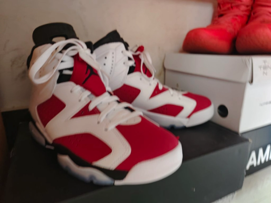 custom review-JORDAN 6 Retro Carmine 2021