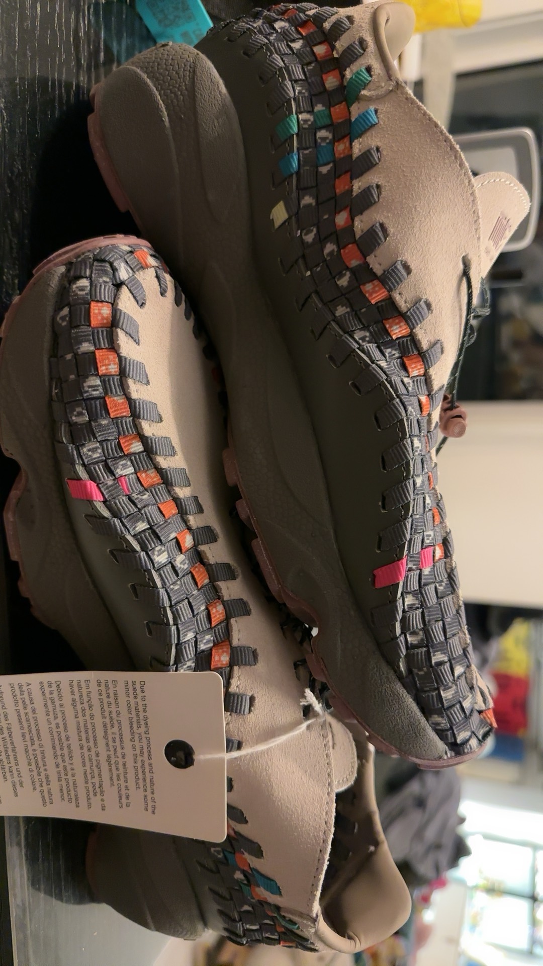 custom review-Nike Air Footscape Low Топ Повседневная обувь Унисекс Бежево-серый