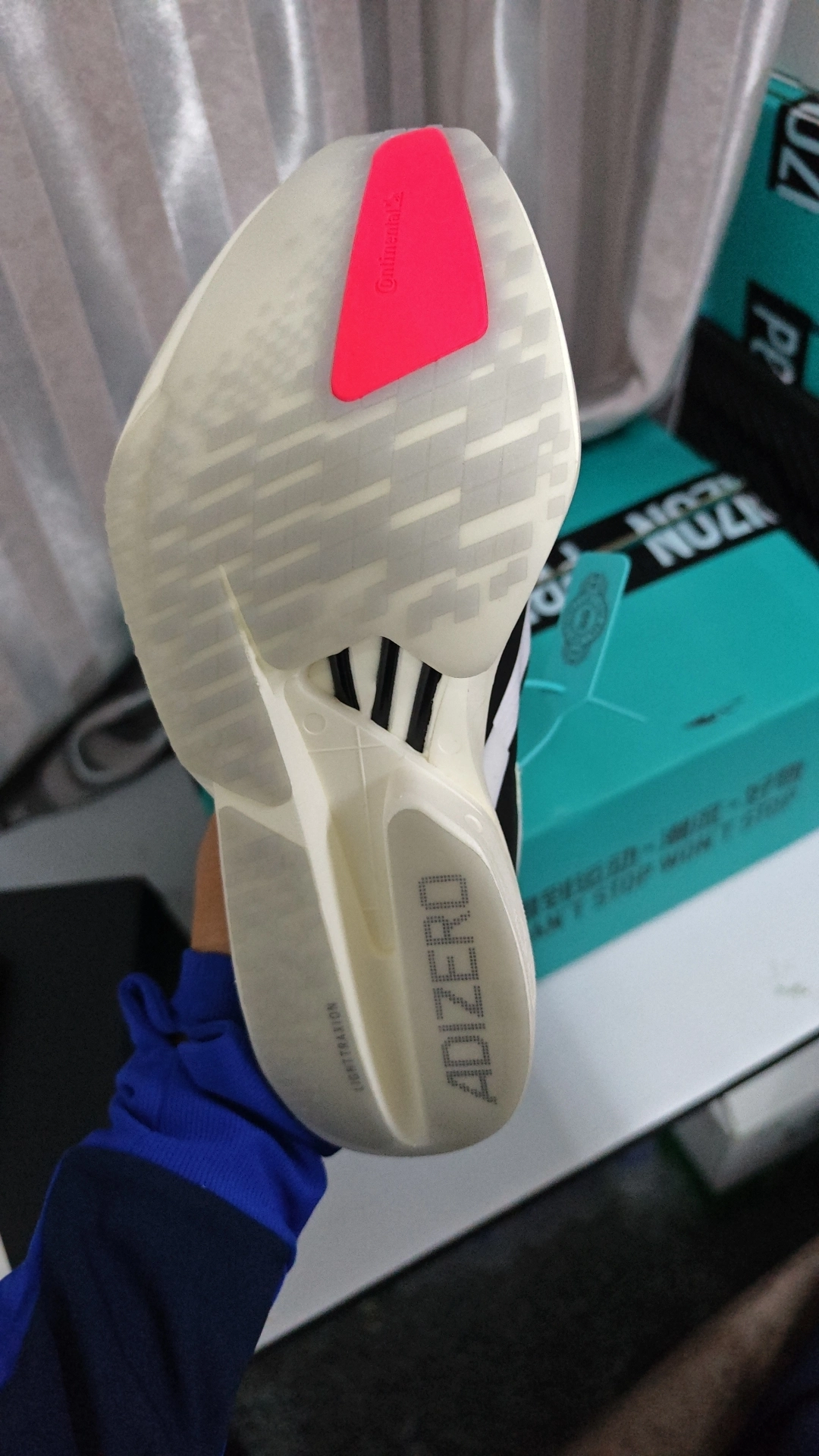 custom review-Adidas Adizero Adios Pro 4 Амортизация Износостойкий Низкий Топ Беговые кроссовки Мужские Белые