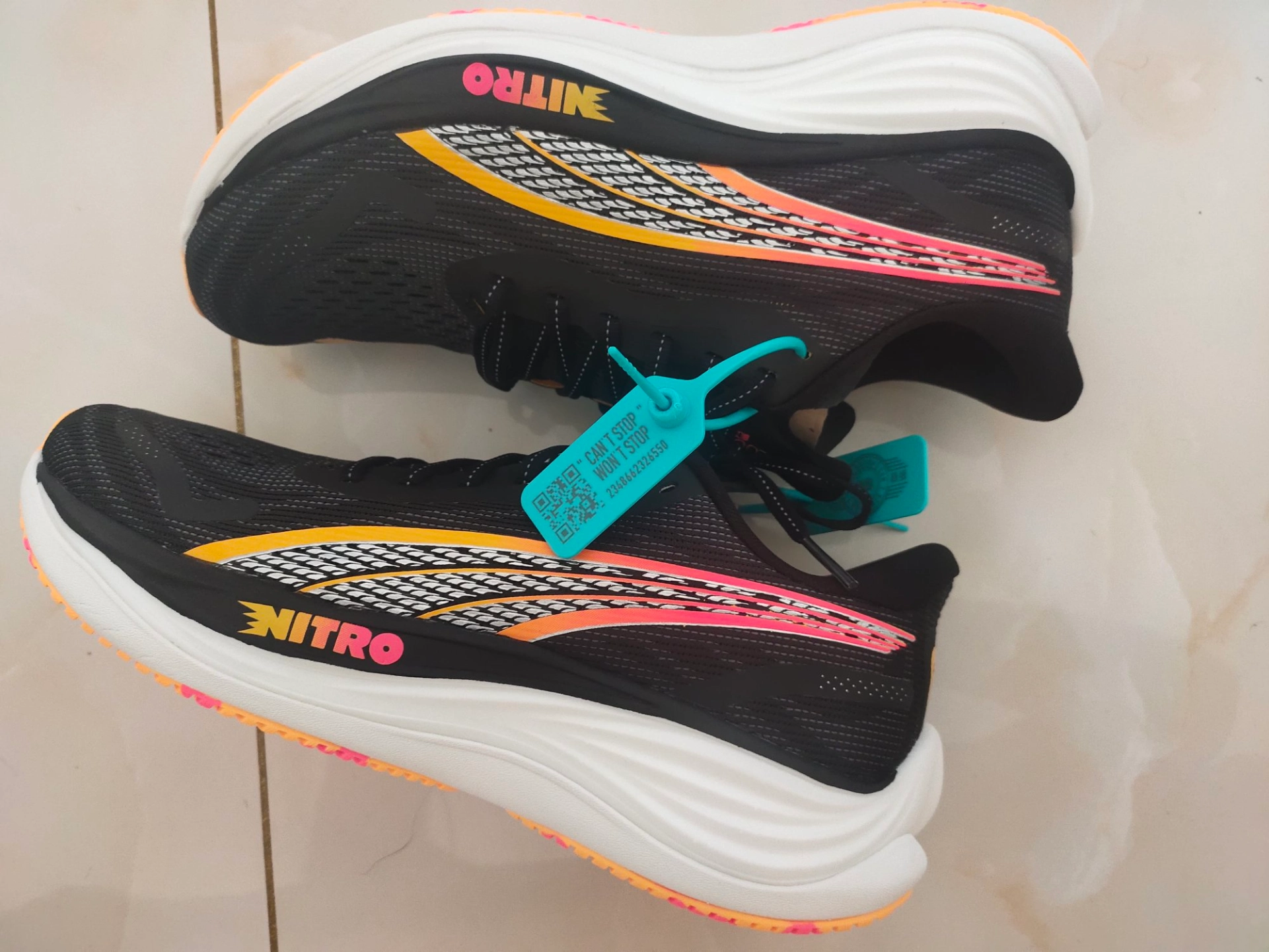 custom review-PUMA Velocity Nitro 3 Low Топ Повседневные Беговые Кроссовки Мужские Черные Желтые