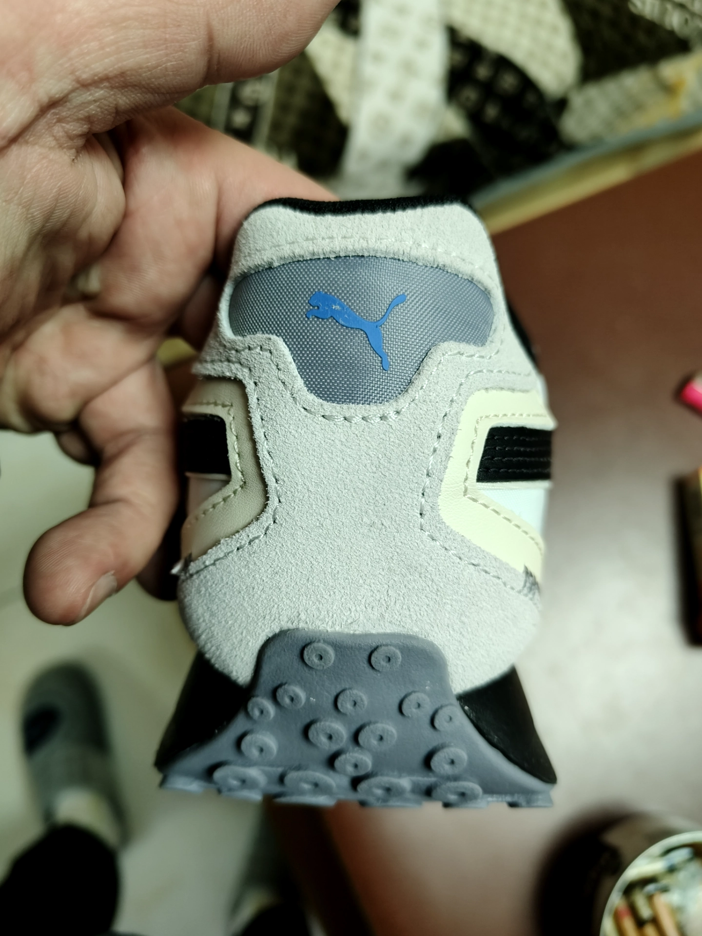 custom review-PUMA Blktop Rider Устойчивый к истиранию Низкий топ Повседневная городская обувь для коммутирования и бега Унисекс Белый Серый Черный