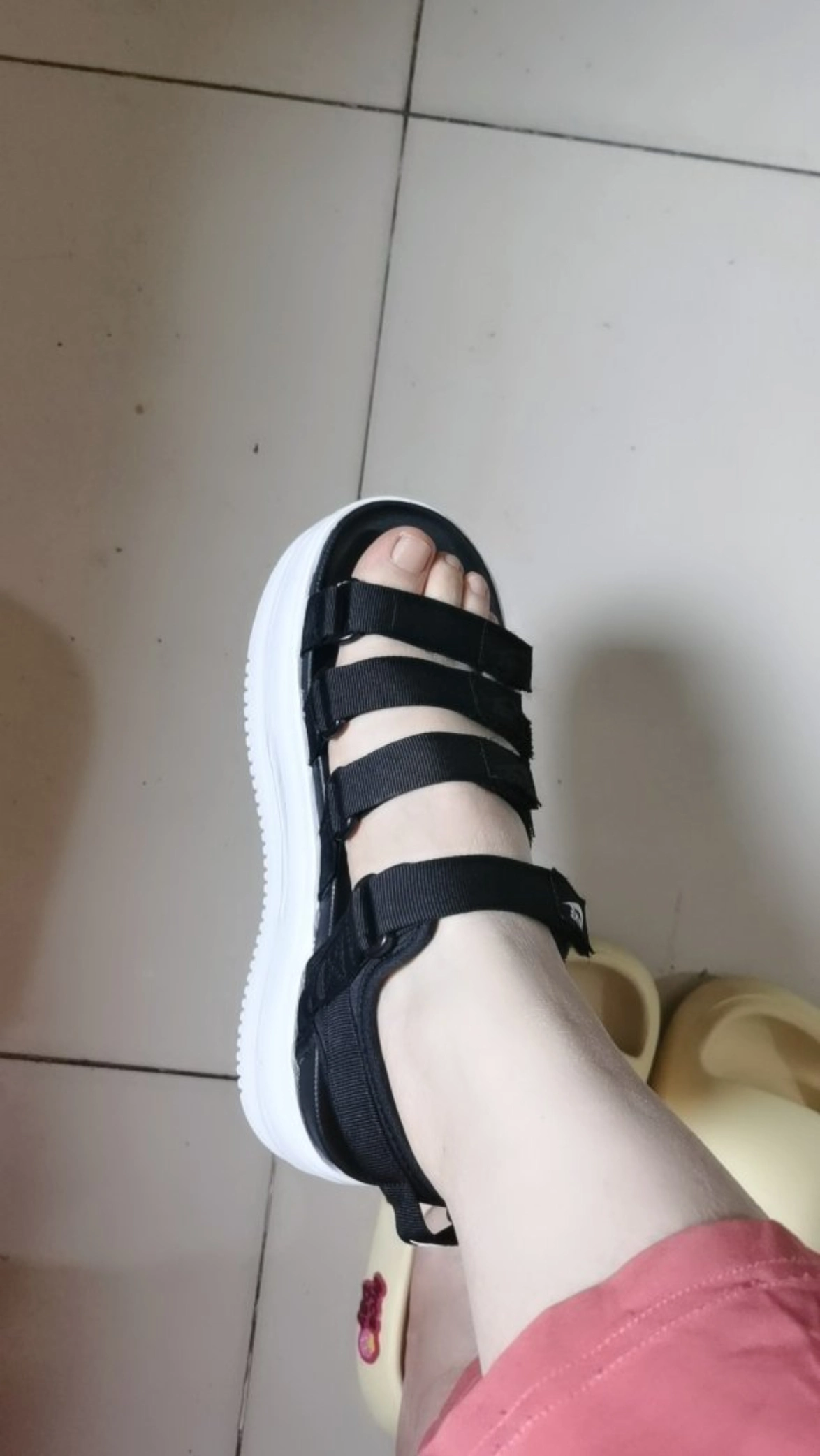 custom review-Nike Icon Classic Пляжные сандалии Женские Черный Белый