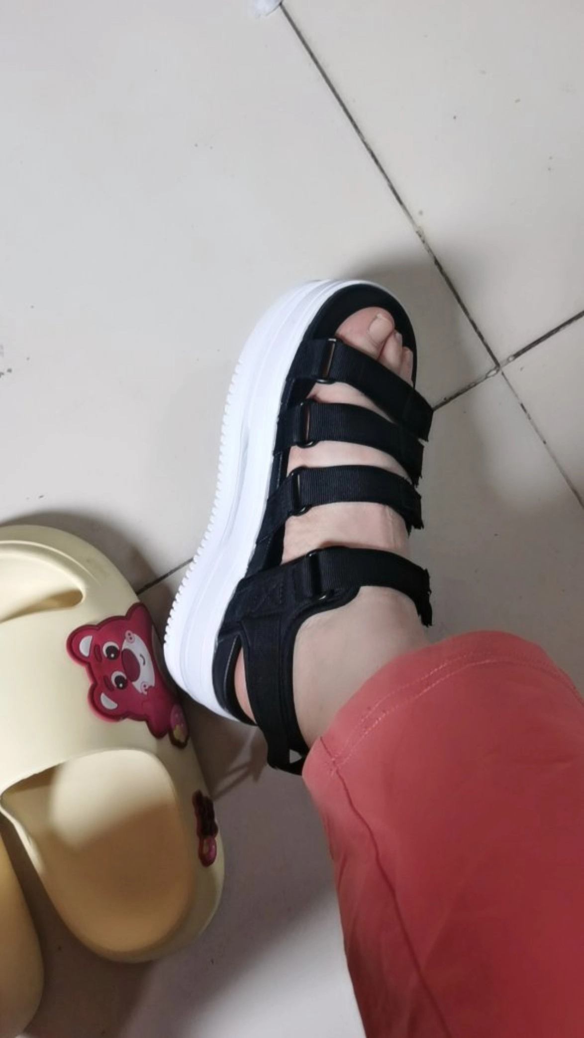 custom review-Nike Icon Classic Пляжные сандалии Женские Черный Белый