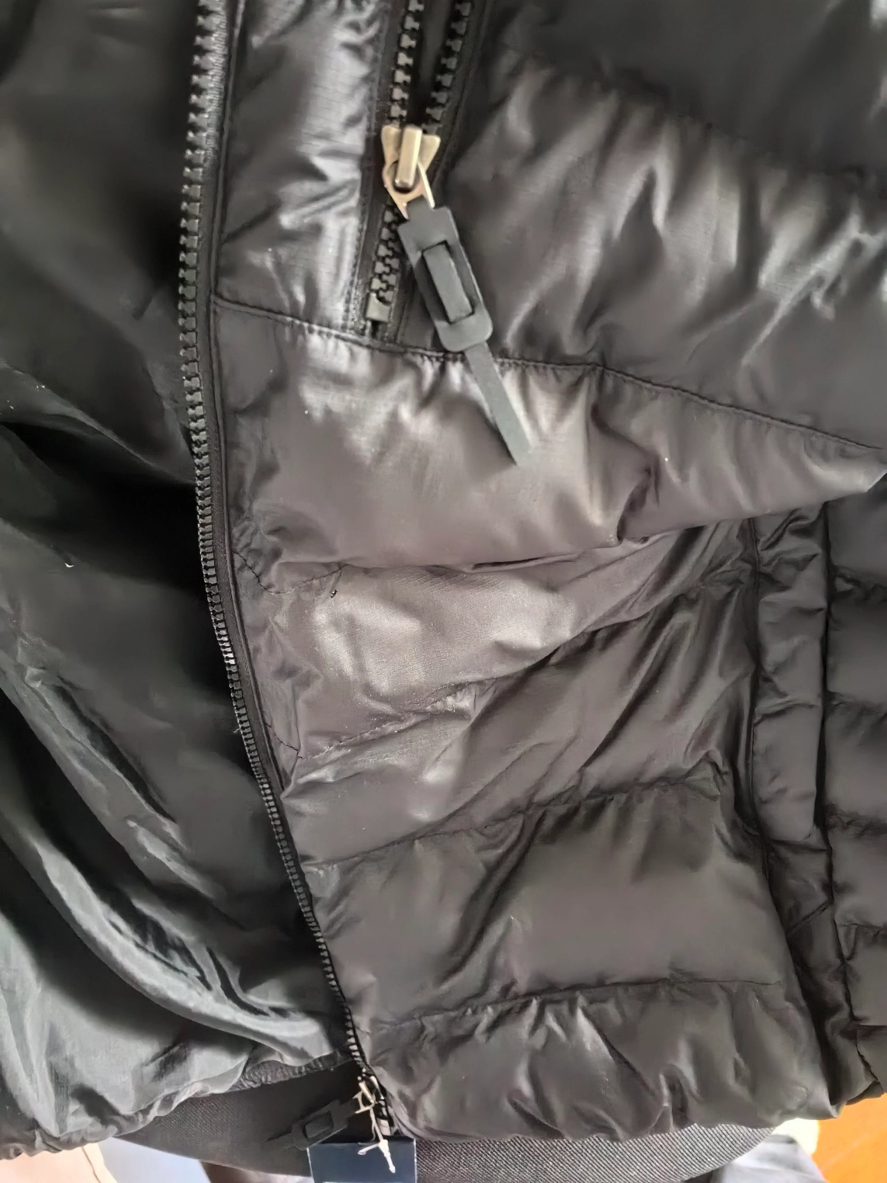 custom review-REEBOK Хлопковый пуховик Мужской Черный