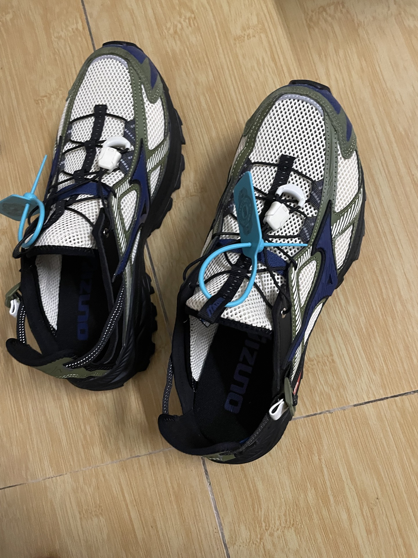 custom review-Mizuno Racer Trail Обувь для горных походов Оливково-зеленый Унисекс