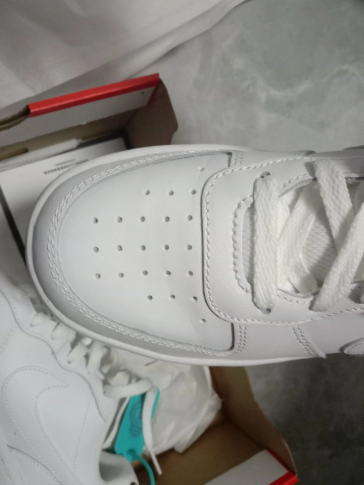 custom review-Nike Court Borough Детские Скейтбординги Низкие Кеды Унисекс