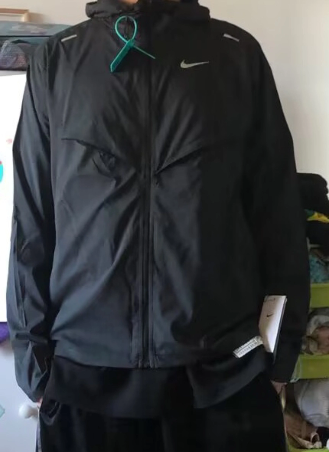 custom review-Nike WINDRUNNER Куртка Весна Мужская Черная