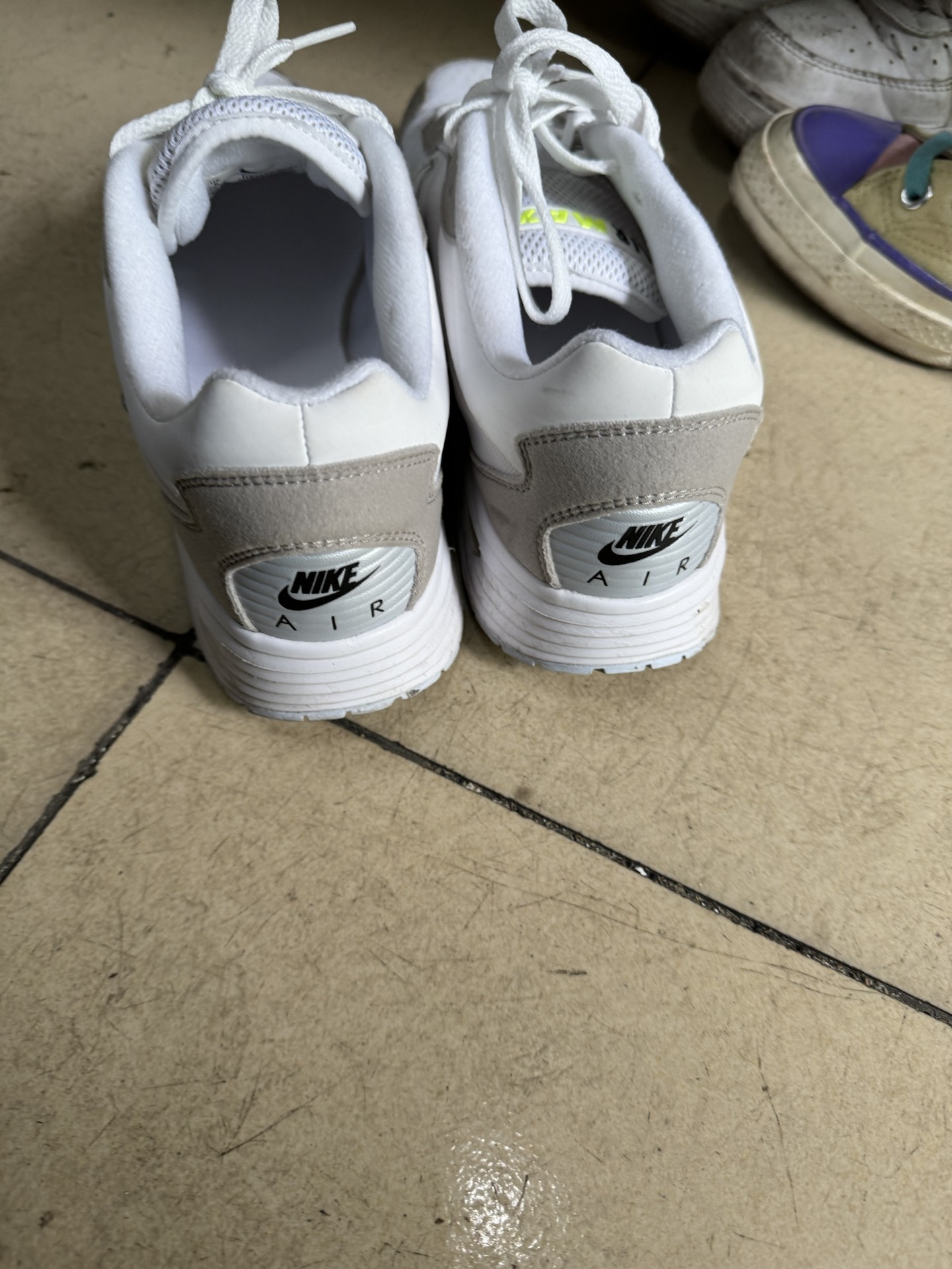 custom review-Nike Air Max Solo Abrasion Resistant Низкий Топ Casual Мужской Белый