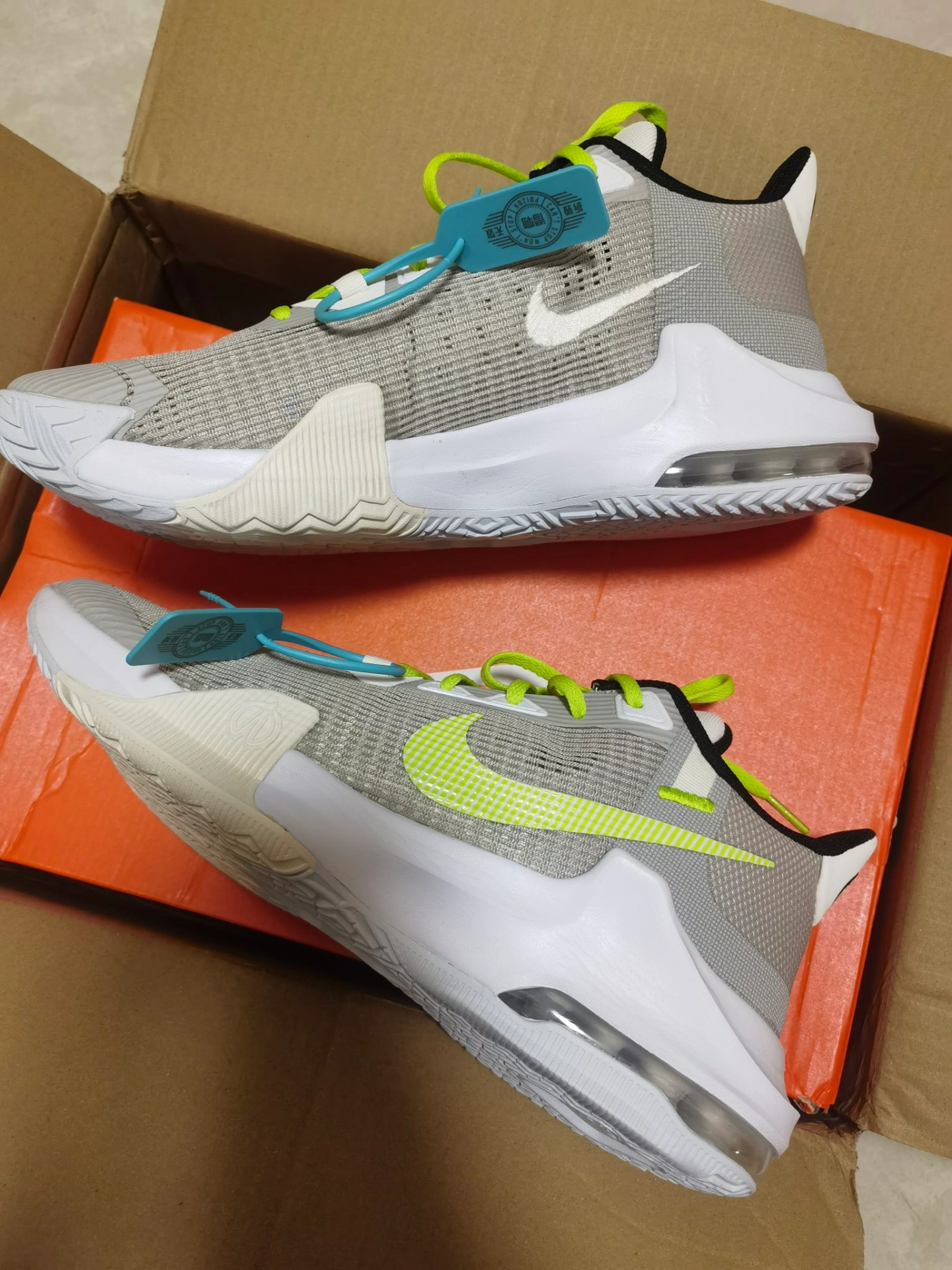 custom review-Nike Air Max Impact 3 Устойчивые к истиранию Низкие Баскетбольные Кроссовки для Игры Мужские Серый Зеленый