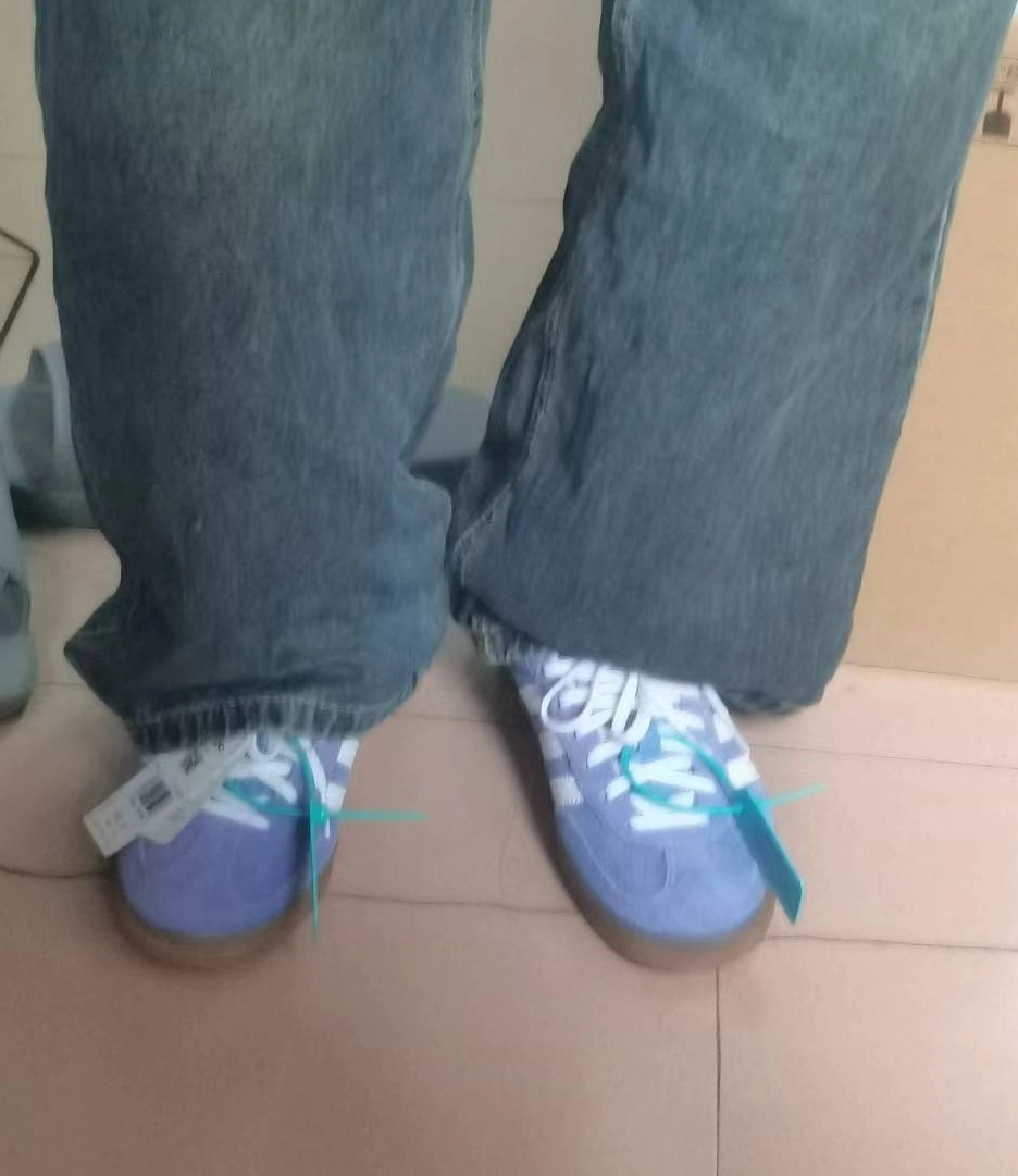 custom review-Adidas Gazelle Indoor Blue Fusion Gum Women's