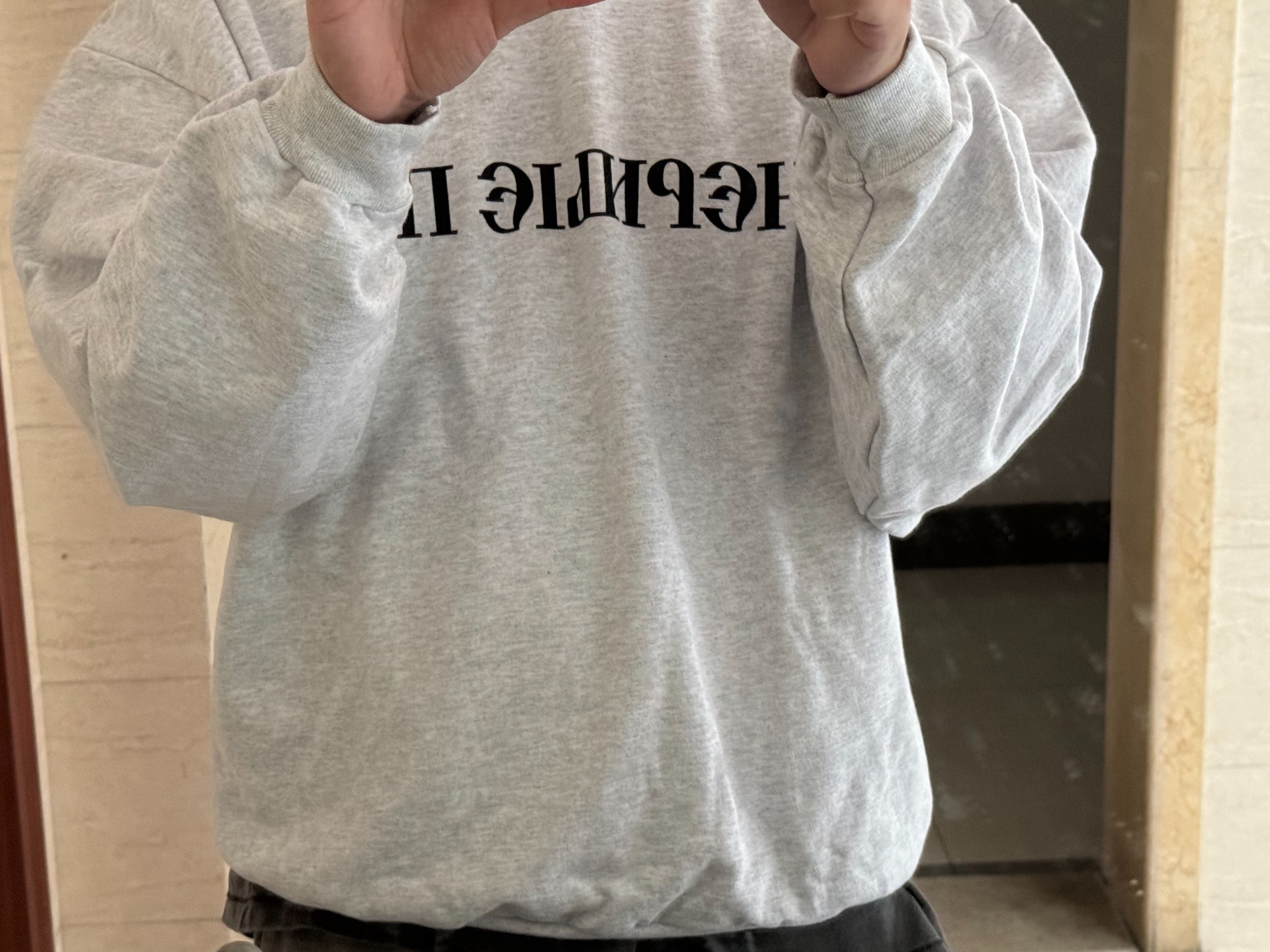 custom review-YEEZY Gosha Collection SS24 Свитшот Унисекс Серый