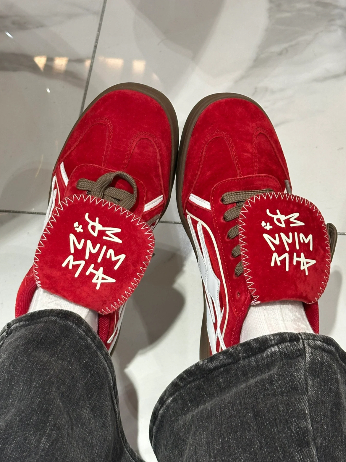 custom review-KILLWINNER Slip-resistant Abrasion-resistant Low-top Skateboard Shoes Unisex Red Кроссовки KILLWINNER с низким верхом устойчивые к скольжению и износу унисекс красные