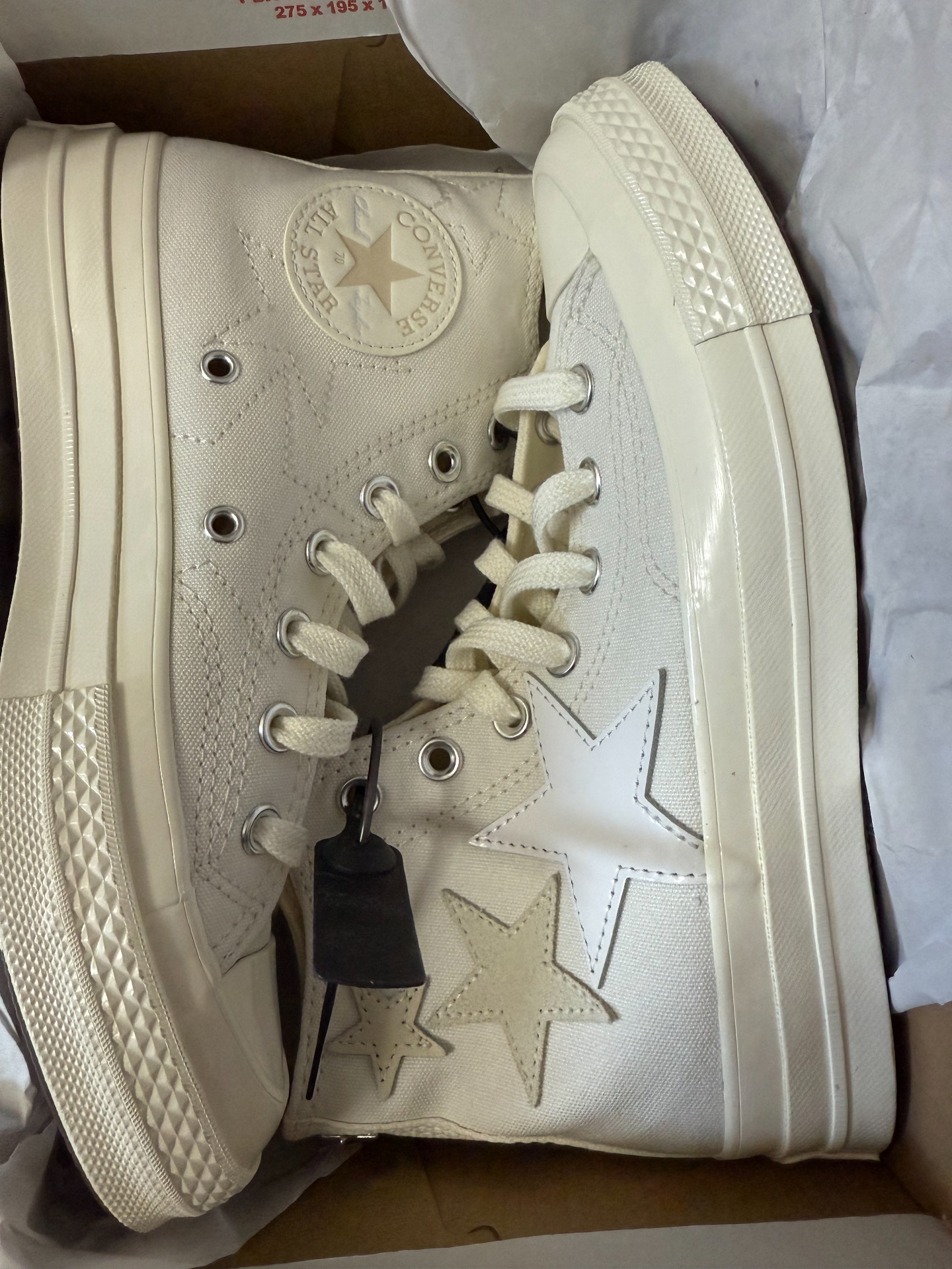 匡威1970s星星鞋	⭐️丨🖤🤍白高帮 黑低帮