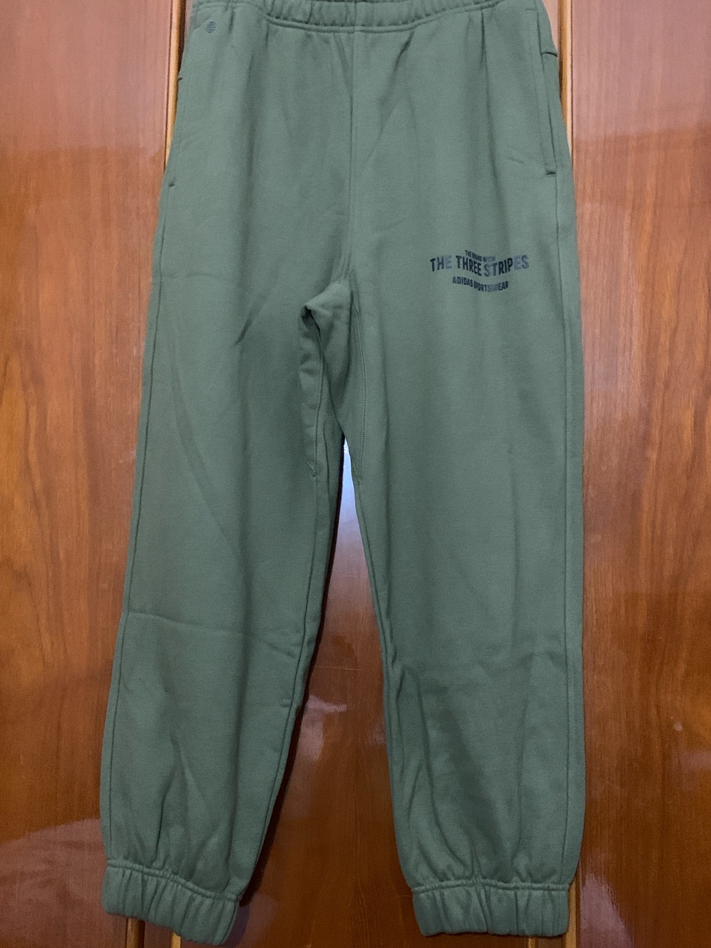 custom review-Adidas Вязаные Тренировочные Штаны Мужские Темно-Оливково-Зеленые