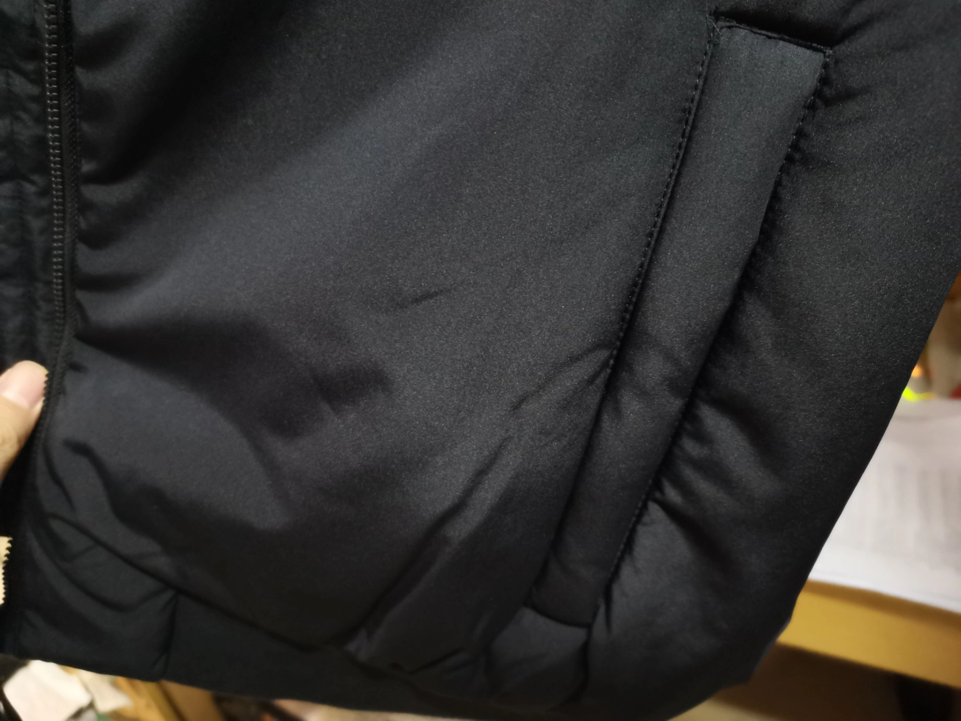 custom review-Adidas BOMBER Хлопковый пуховик Мужской Черный