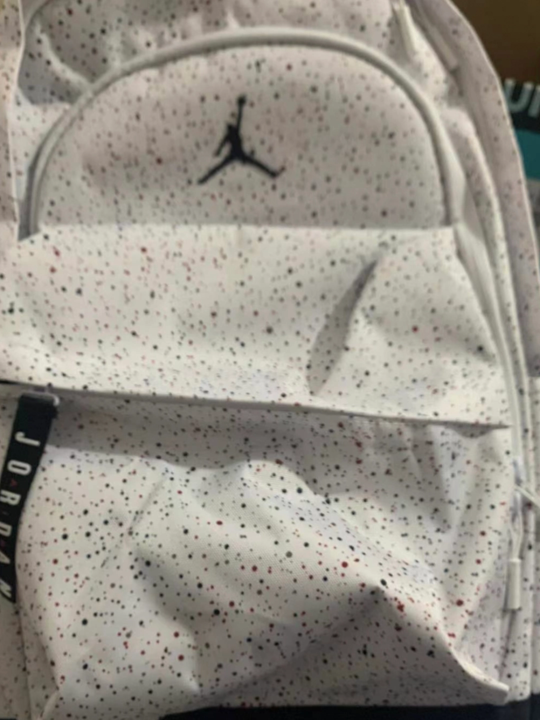 custom review-Jordan Polyester Backpack Large Unisex White Джордан Полиэстер Рюкзак Большой Унисекс Белый