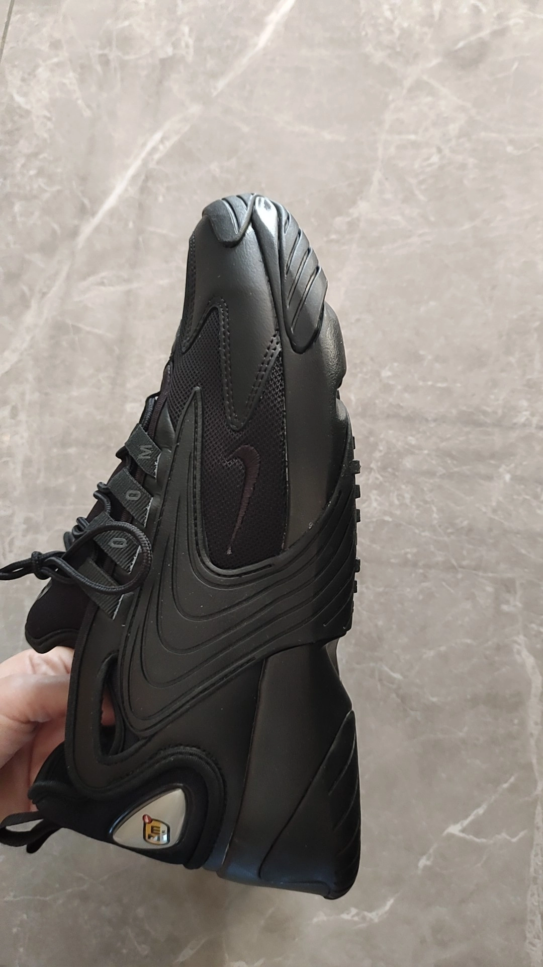 custom review-Nike Zoom 2K Low Топ Толстая подошва Кроссовки Унисекс Черные