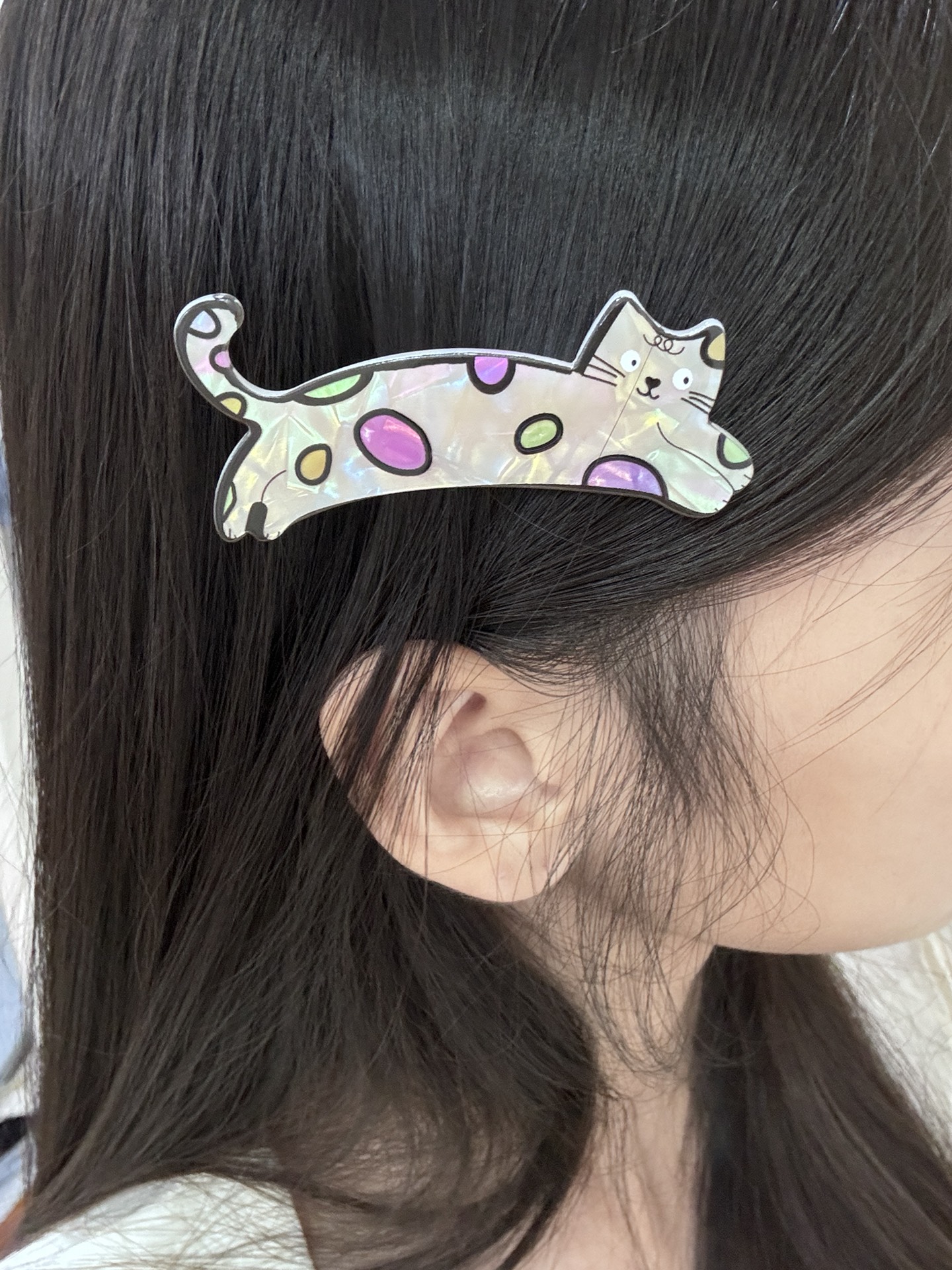 小猫发夹