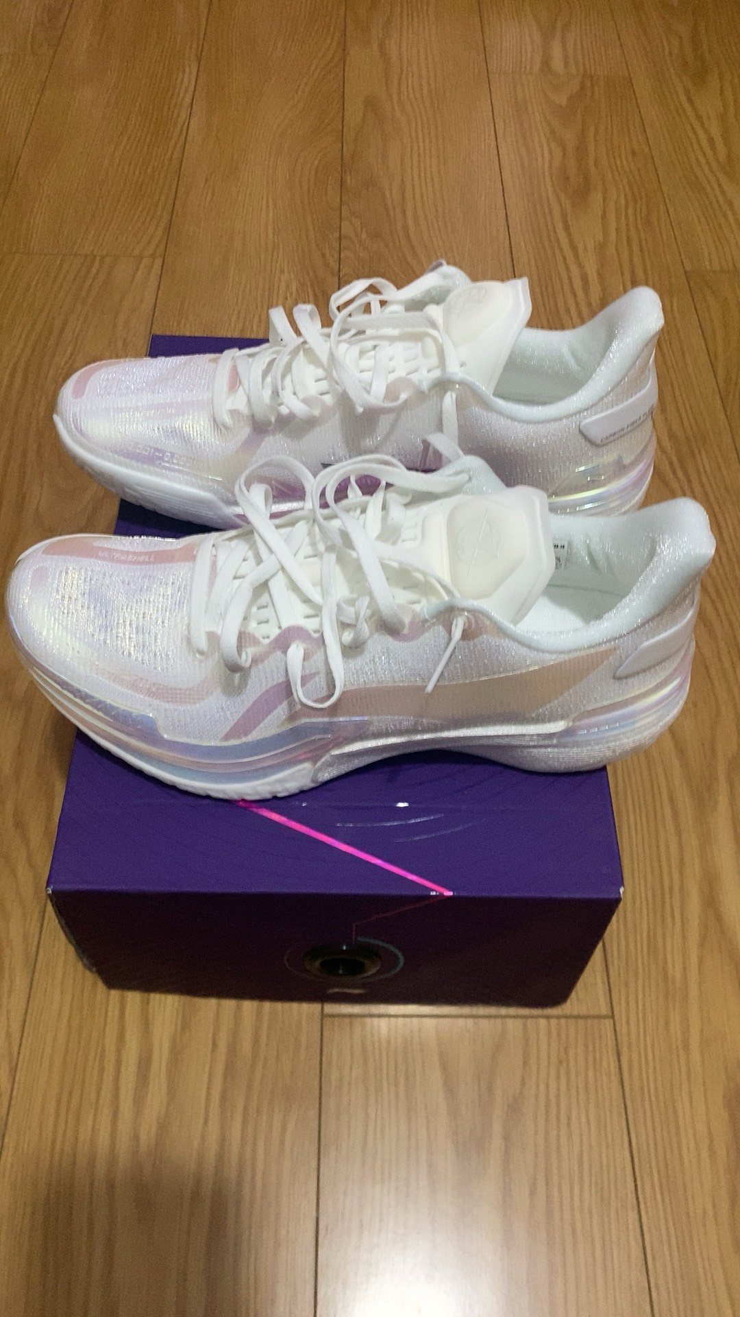custom review-LiNing Gamma Cushioning Anti Slip And Wear Resistant Support Lightweight Rebound Low Top Basketball Shoes Men's Silver
