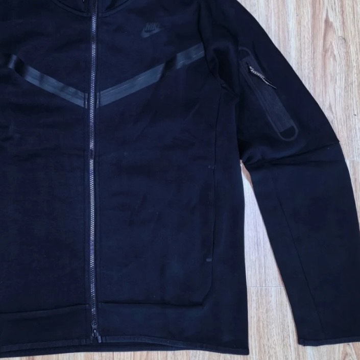 custom review-Nike Sportswear Tech Fleece Full Zip Hoodie