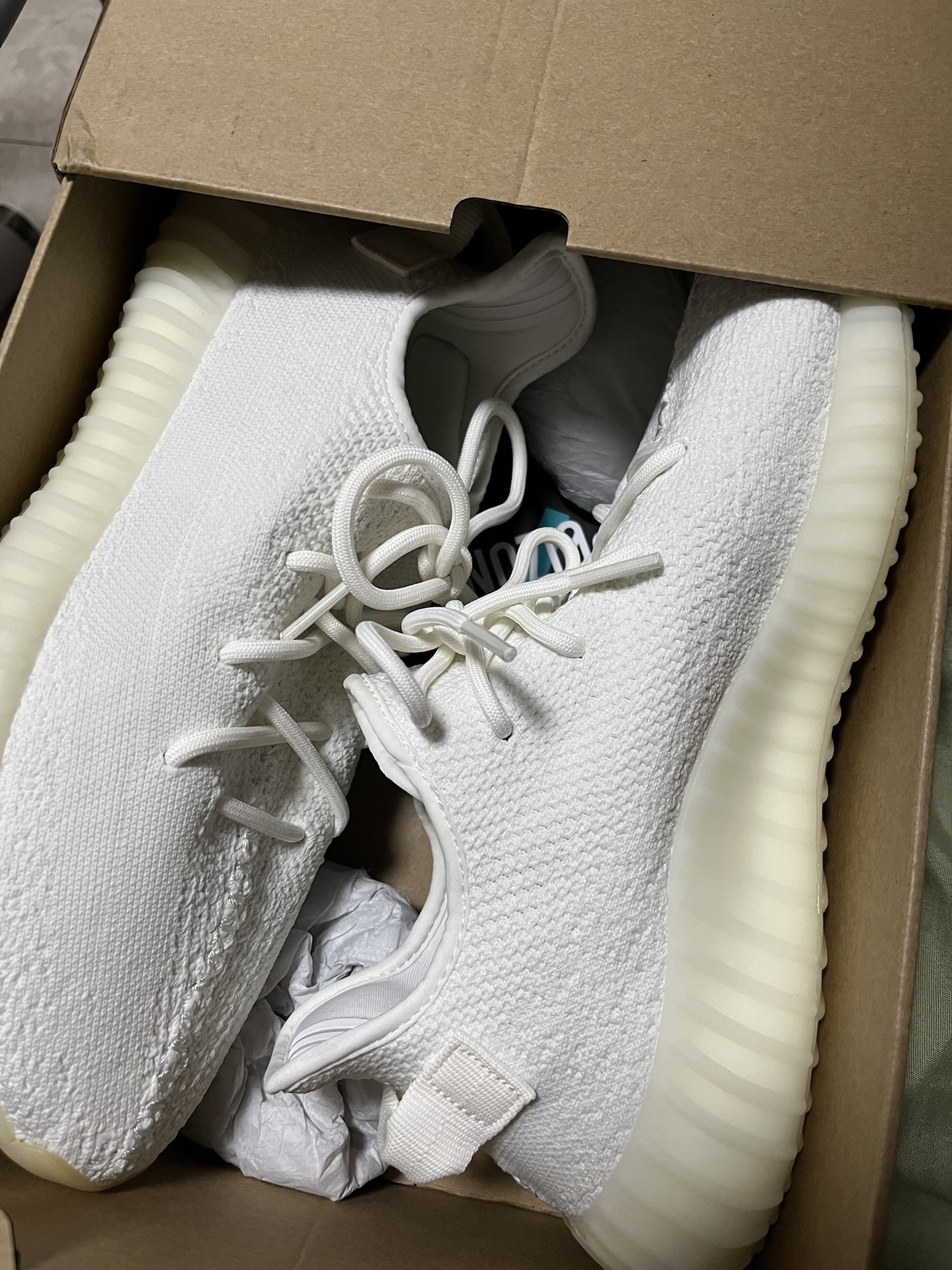 椰子350白冰淇淋,舒适中的天花板!