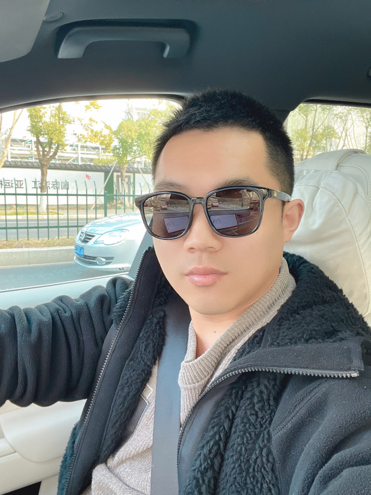 custom review-GUCCI Квадратные Солнцезащитные Очки Мужские Черные