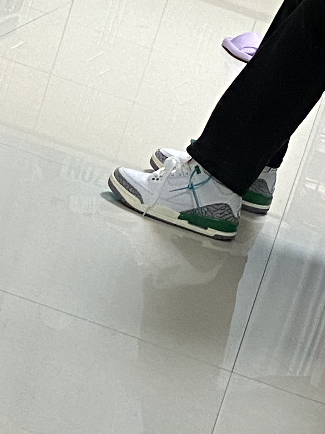 custom review-JORDAN 3 Retro Lucky Green Women's