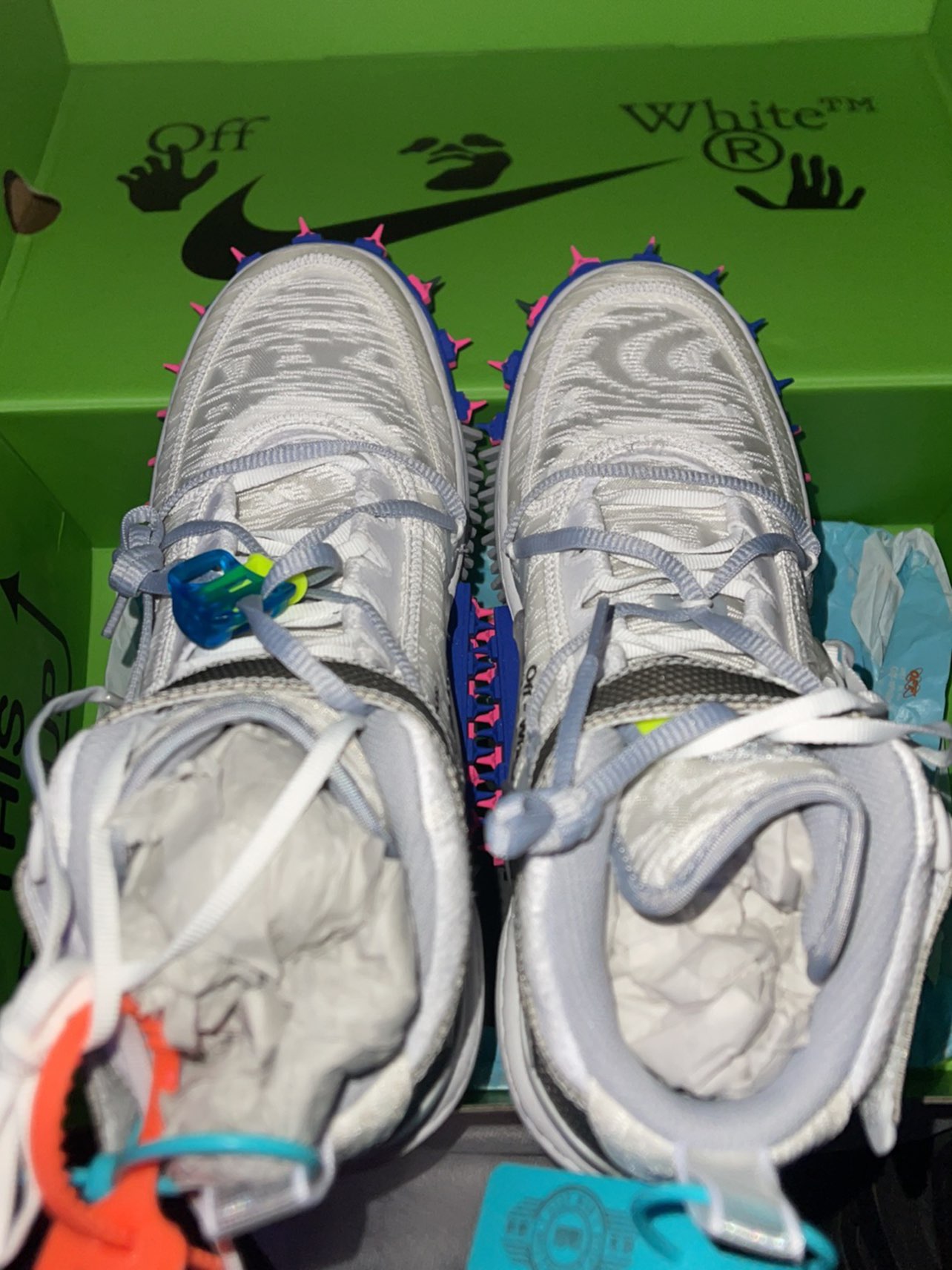 custom review-Off Белый x Nike Air FORCE 1 SP MID Топ Скейтборд Кроссовки Унисекс Белый