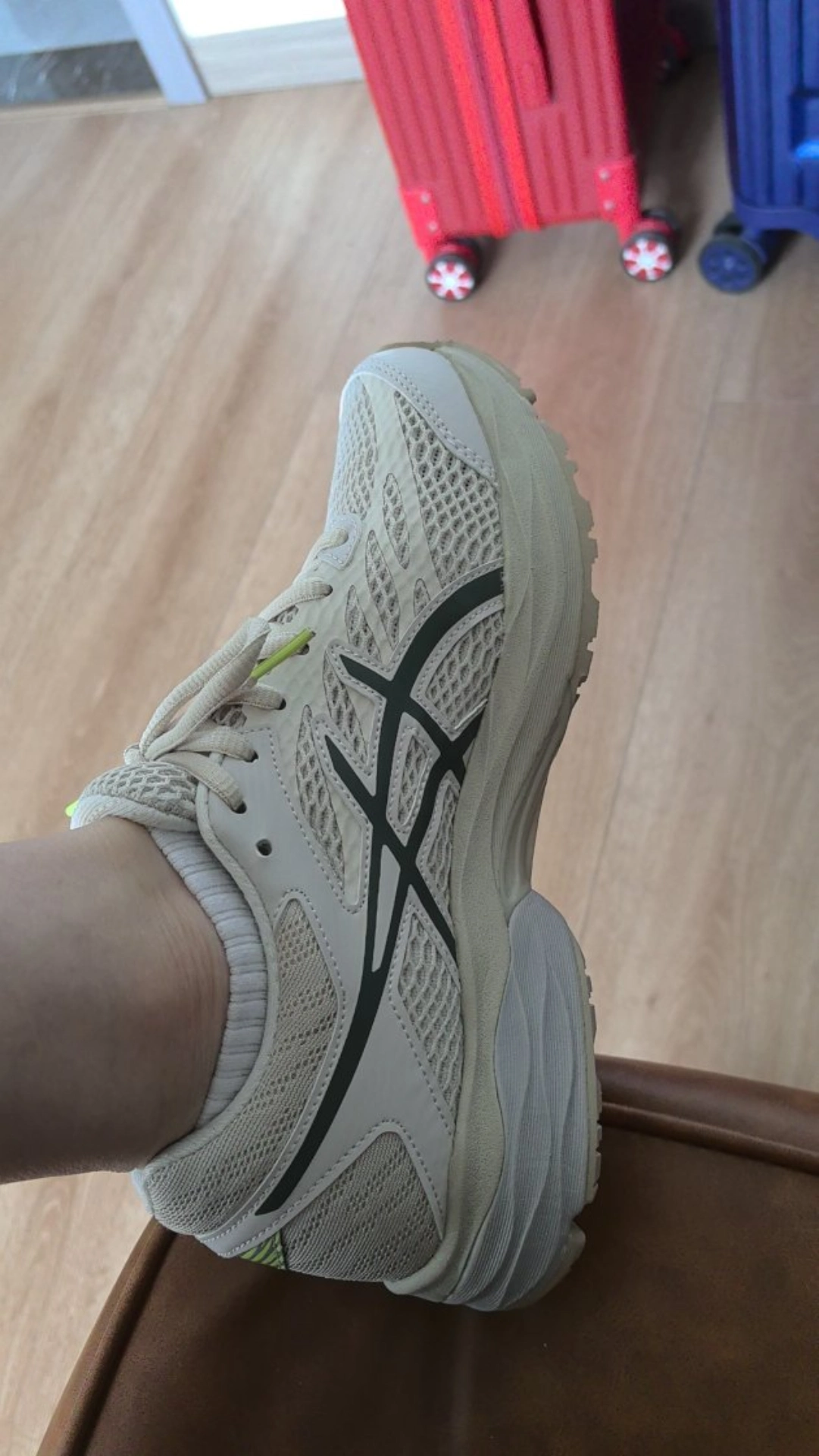 custom review-Asics Гель FLUX 4 Текстиль Синтетическая кожа Низкий топ Марафон Беговые кроссовки Мужские Белый Темно-синий