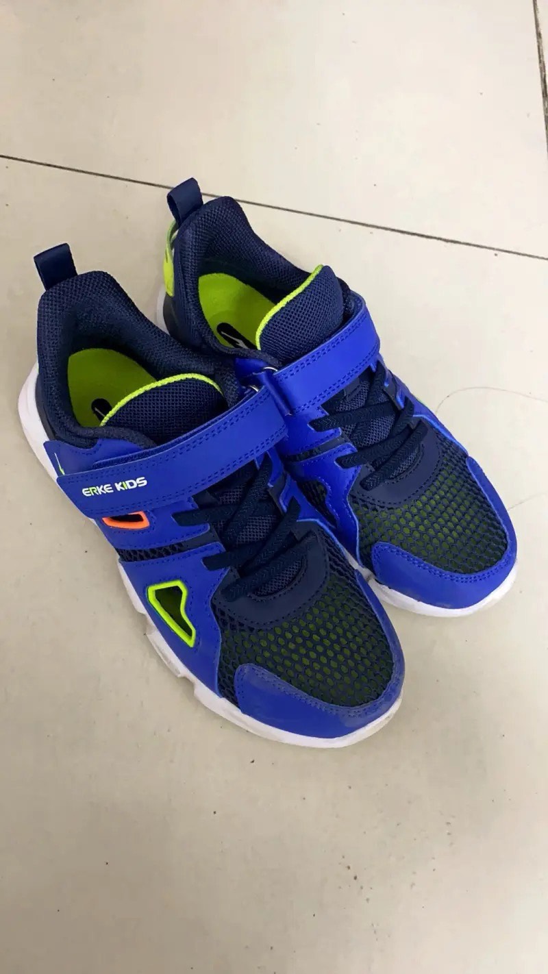 鸿星尔克 儿童网眼镂空运动鞋