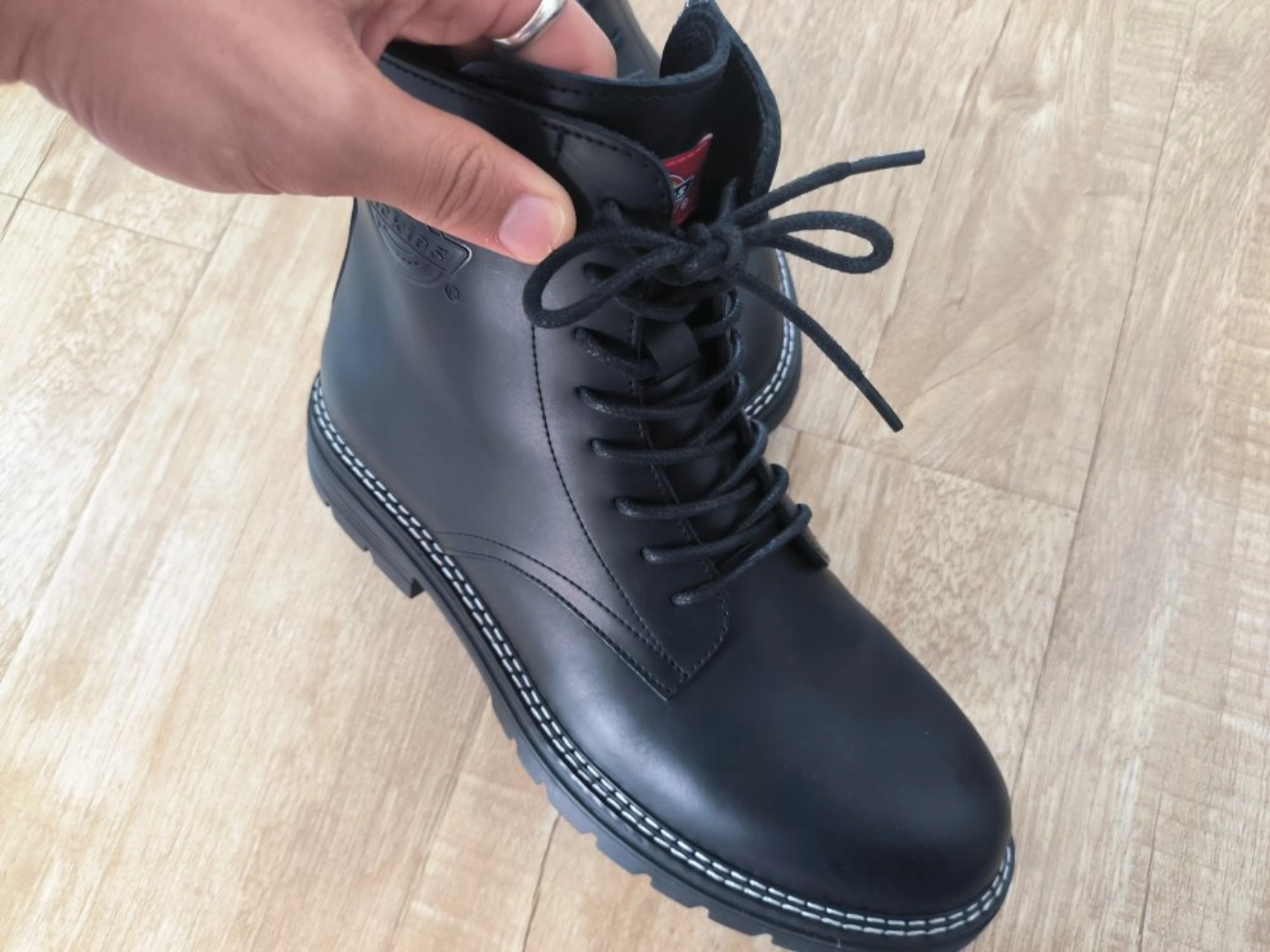 custom review-Dickies Короткий Мартин Ботин Мужской Черный