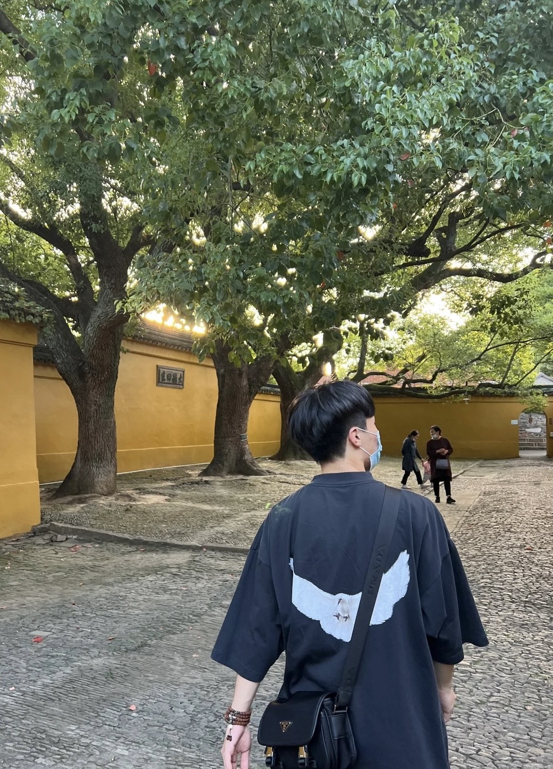 custom review-YEEZY x Gap X Balenciaga DOVE 3 4 рукав Tee T-рубашка Унисекс Черный