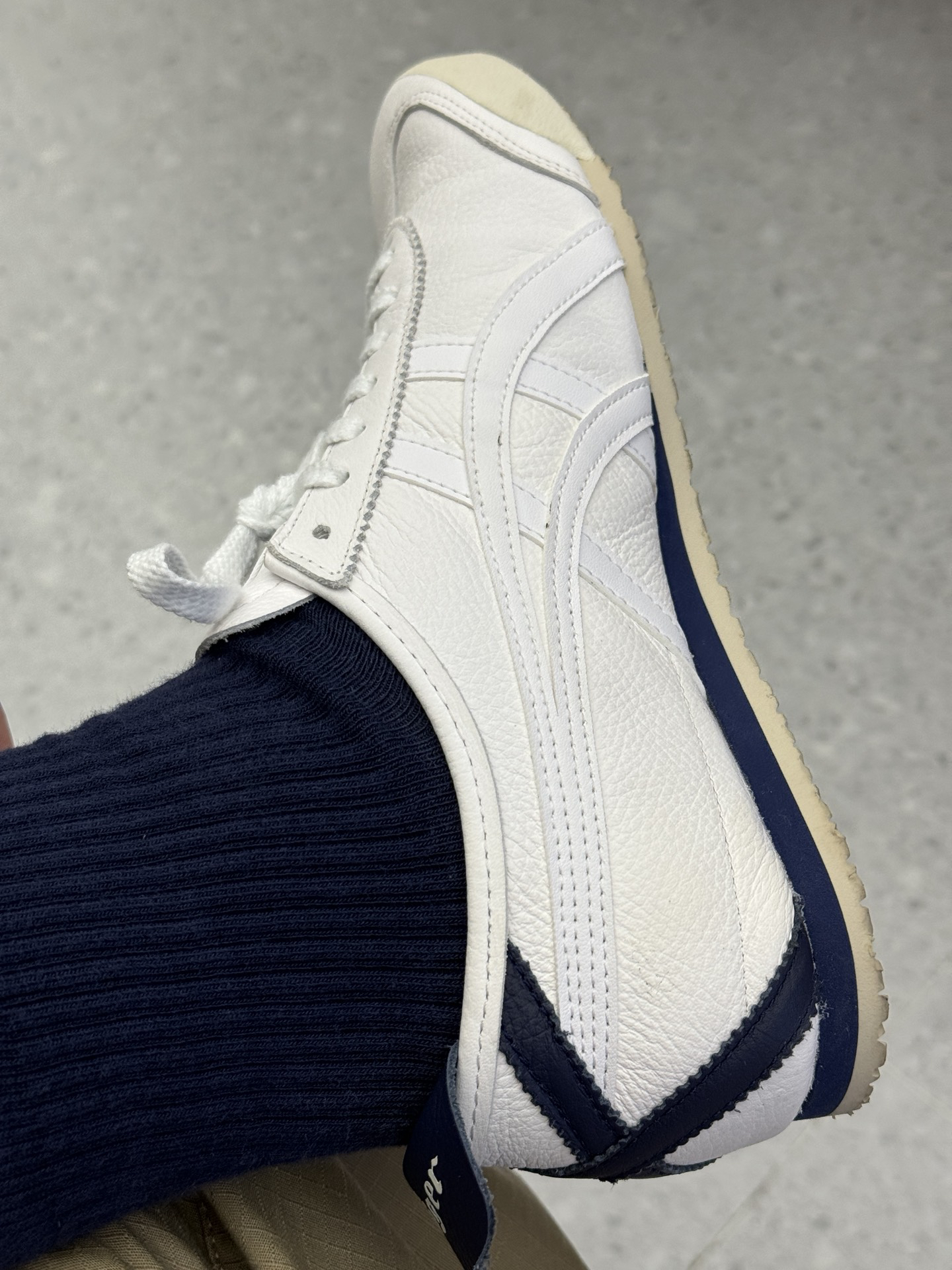 custom review-Onitsuka Tiger MEXICO 66 Противоскользящий Устойчивый к истиранию Низкий Топ Повседневная обувь Унисекс Белый