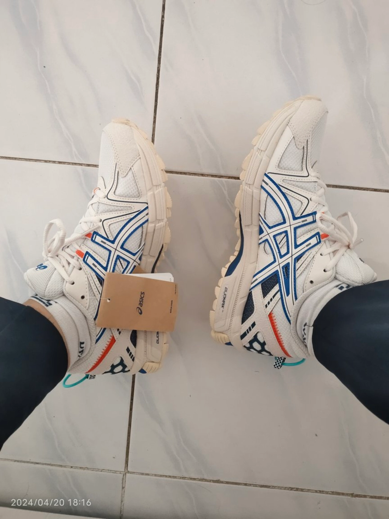 custom review-Asics Gel Kahana 8 Low Top Trail Бег Urban Commute Беговые кроссовки Мужские Коричневый Синий
