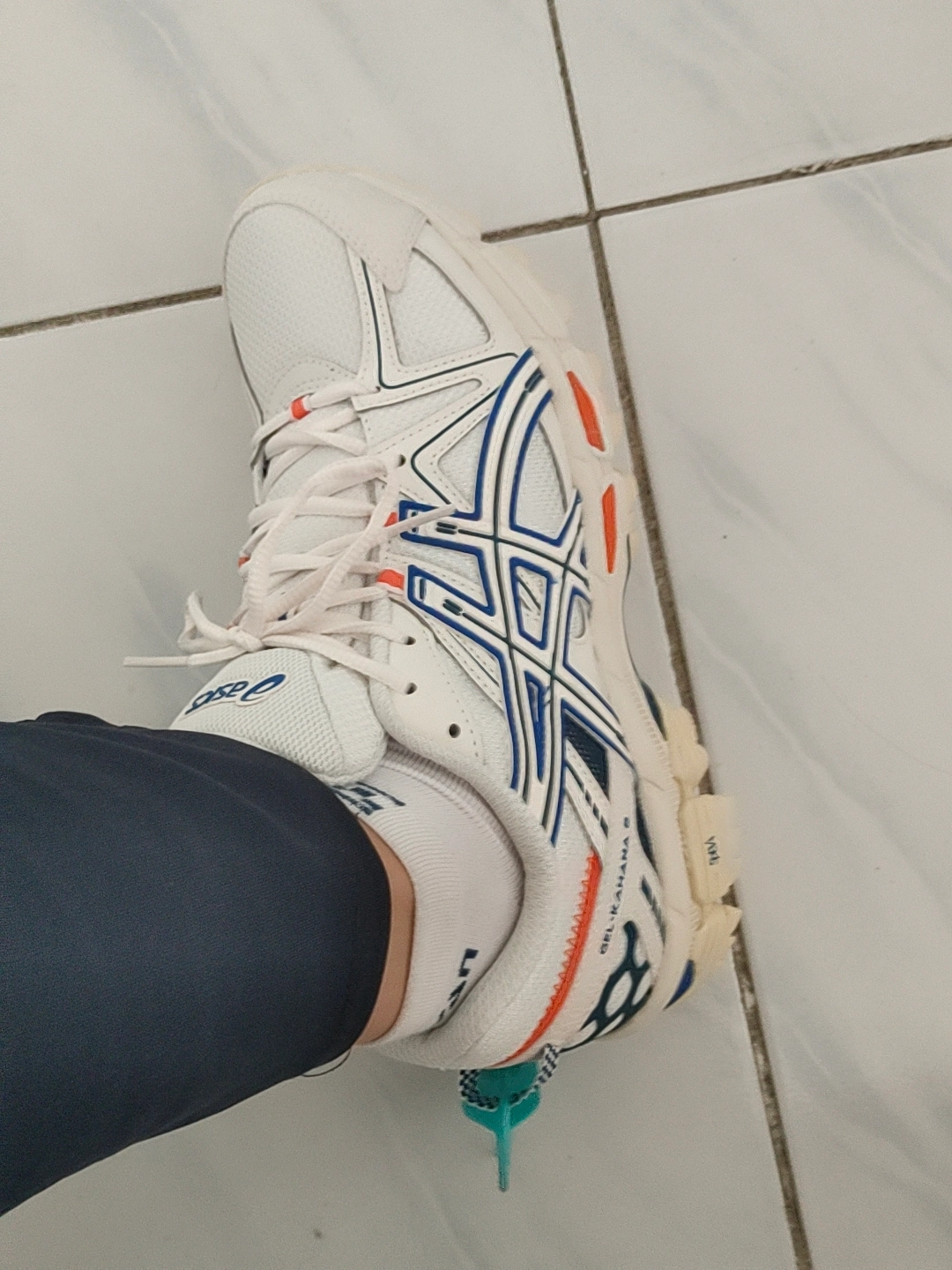 custom review-Asics Gel Kahana 8 Low Top Trail Бег Urban Commute Беговые кроссовки Мужские Коричневый Синий