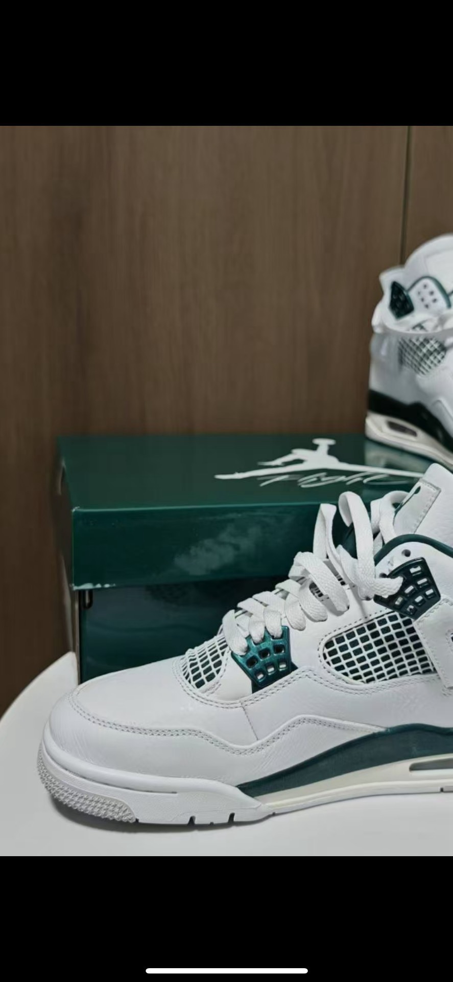 custom review-Air Jordan 4 'Oxidized Green'