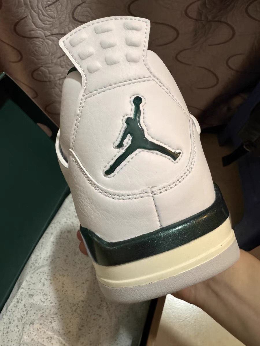 custom review-Air Jordan 4 'Oxidized Green'