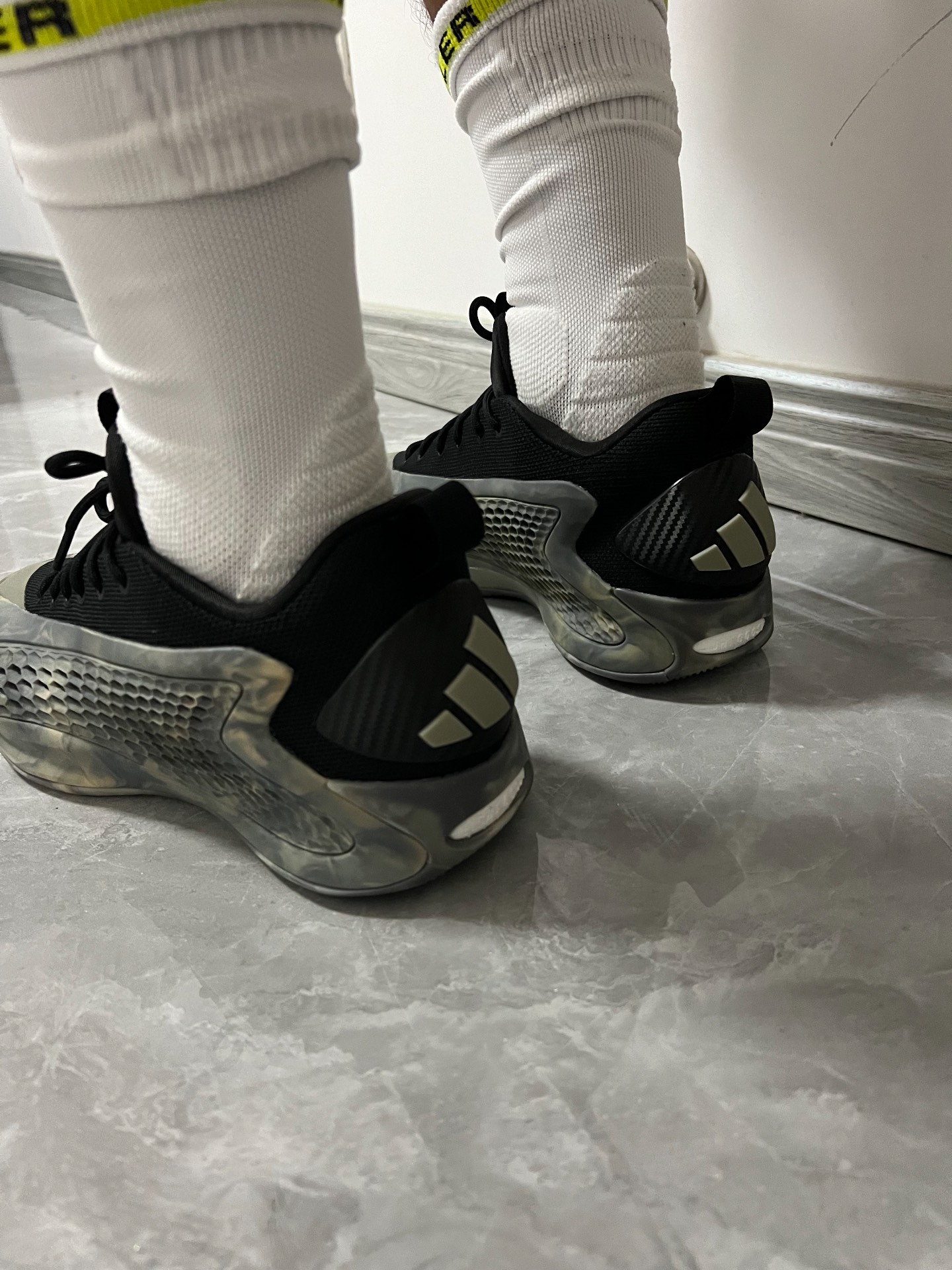 custom review-Adidas A.E. 1 Support Lightweight Low-Top Баскетбольные кроссовки Унисекс Rising Black Camouflage